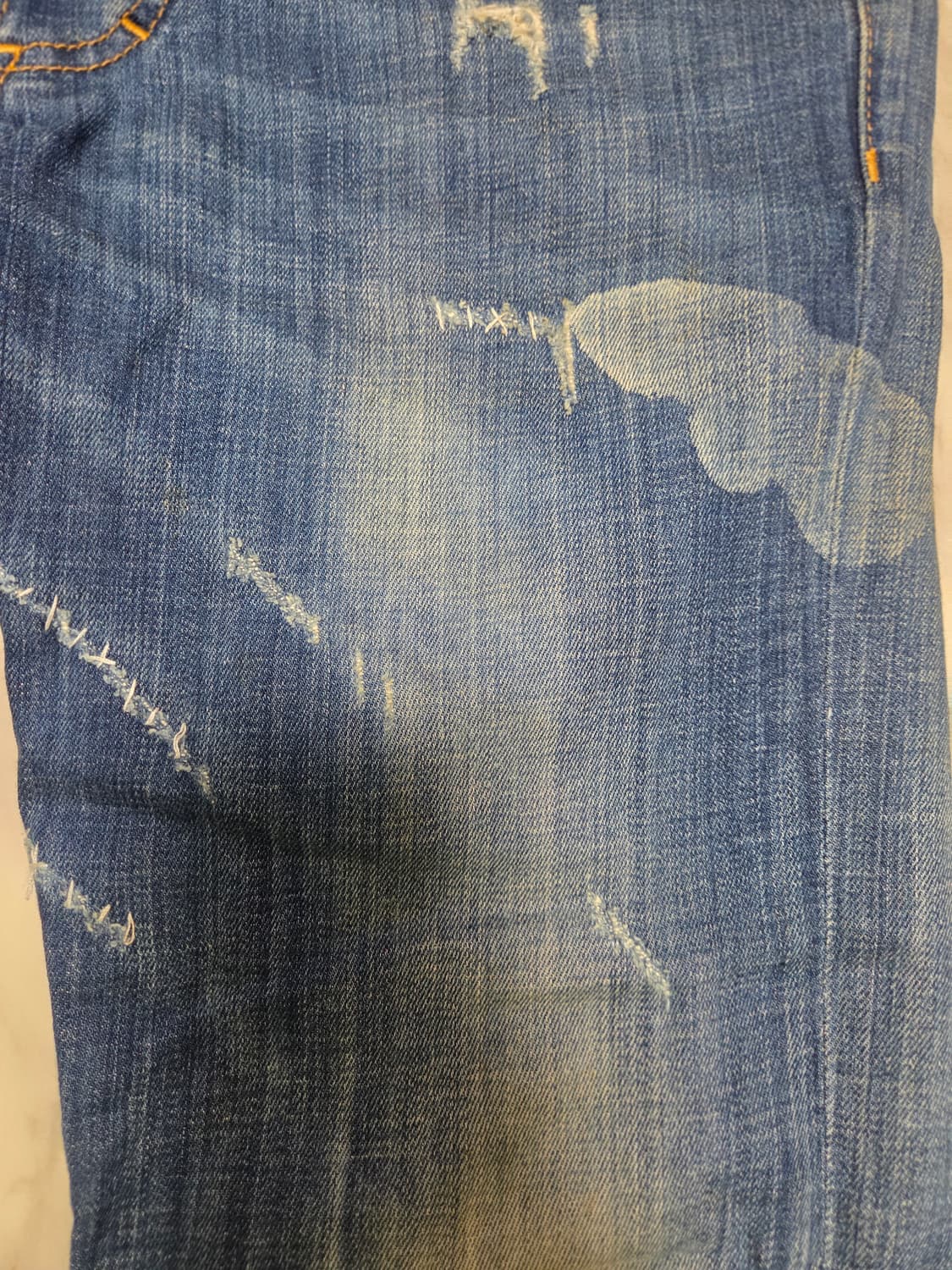 디스퀘어드 디스트로이드 데님팬츠 상품이미지6