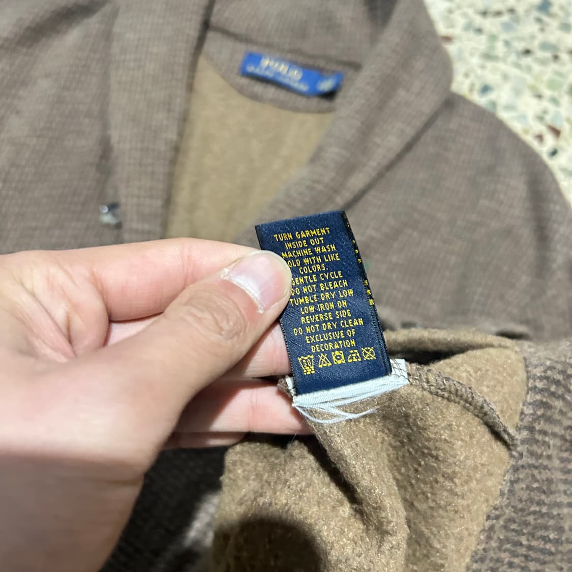 폴로 (POLO RalphLauren)숄카라 가디건 니트 상품이미지6