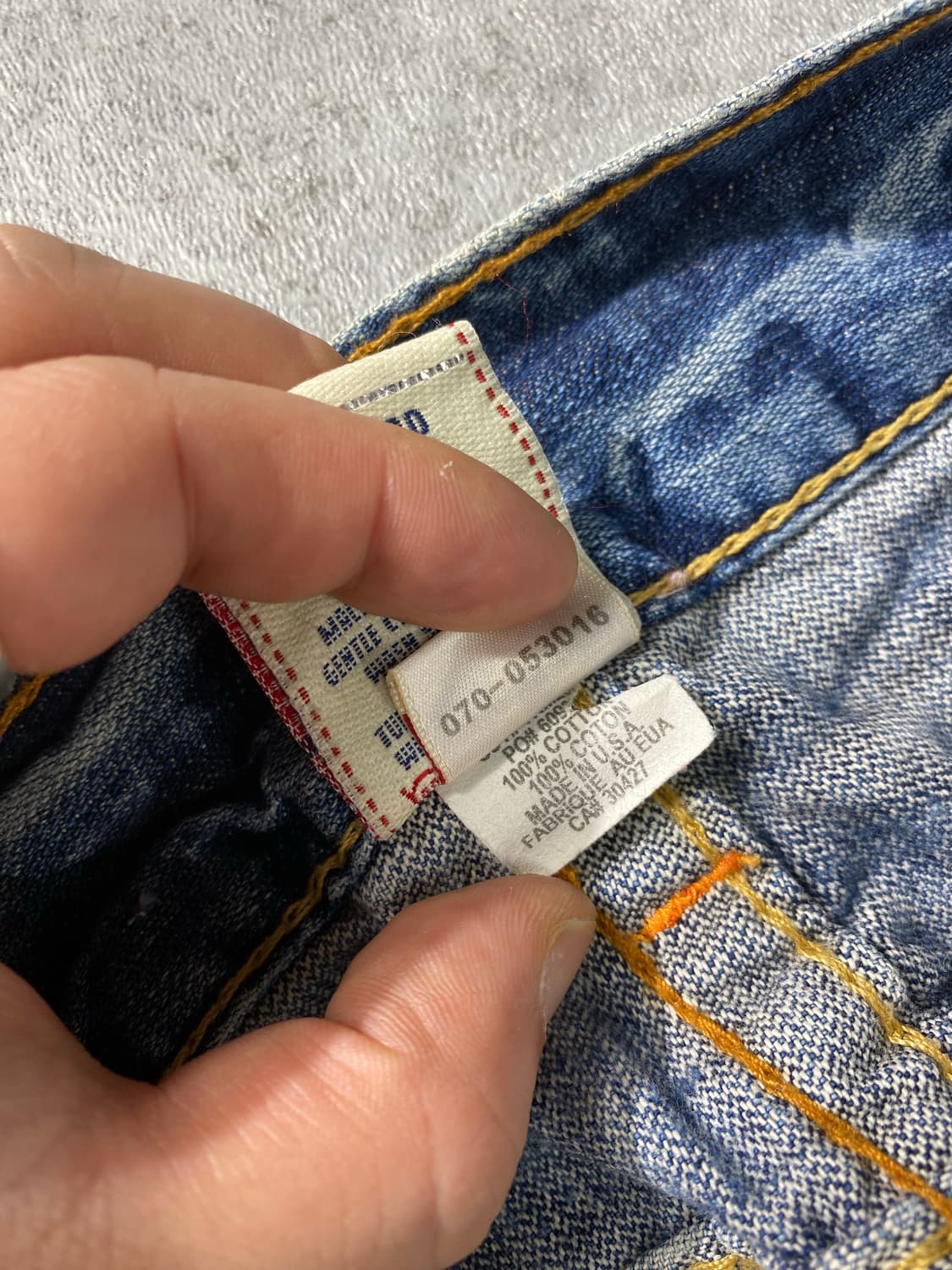 [32] True Religion 트루릴리전 플레어핏 데님팬츠 상품이미지10