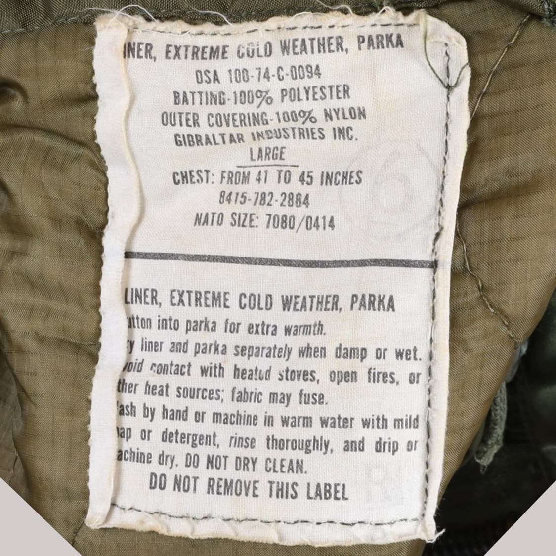 US Army M-65 Fishtail Parka 상품이미지9