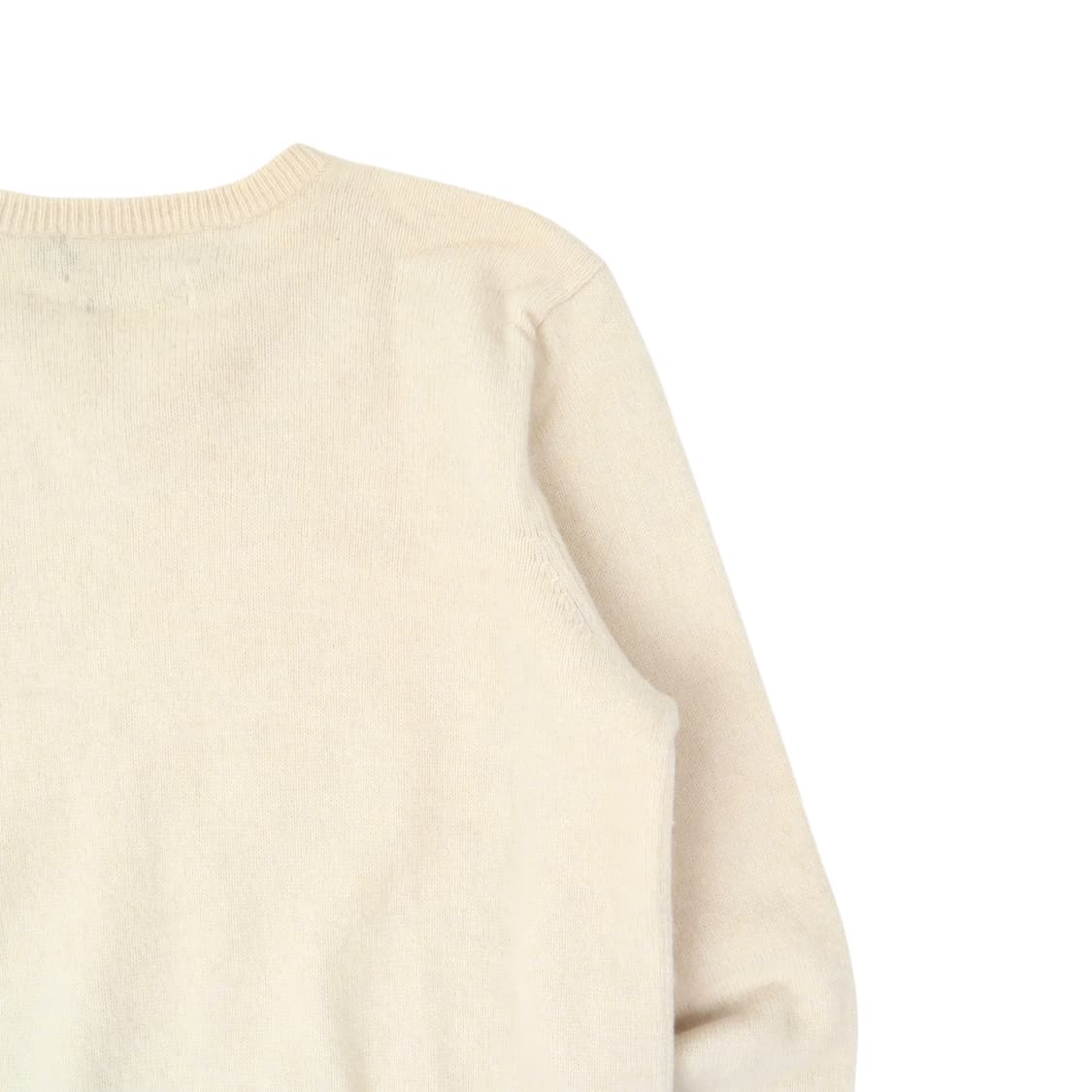 폴로 랄프로렌 아이보리 램스울 브이넥 니트 상품이미지6