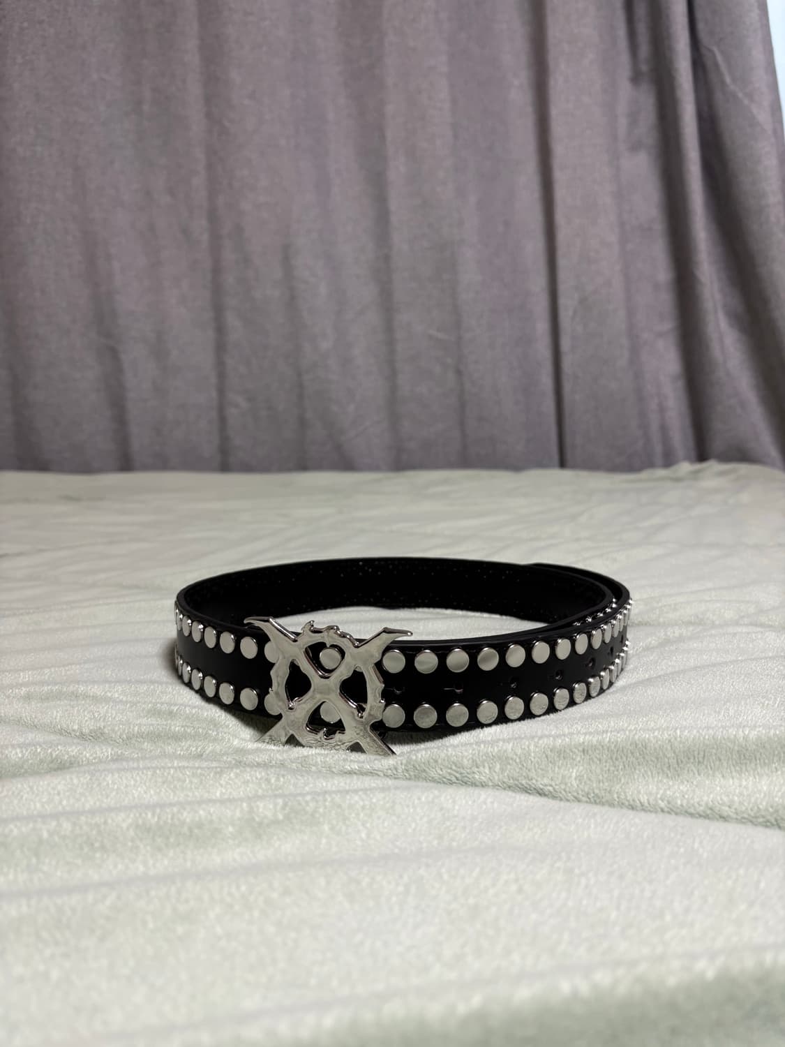 X logo 메탈 벨트 상품이미지2