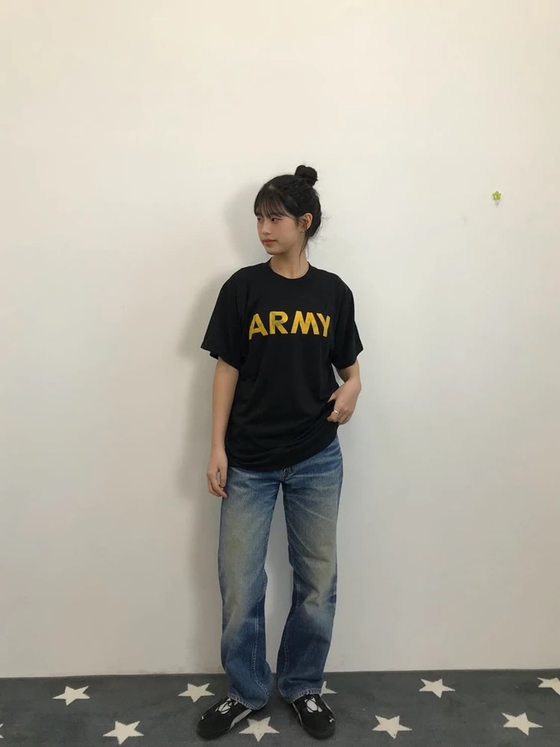 US Army Training T Shirt Black 상품이미지1