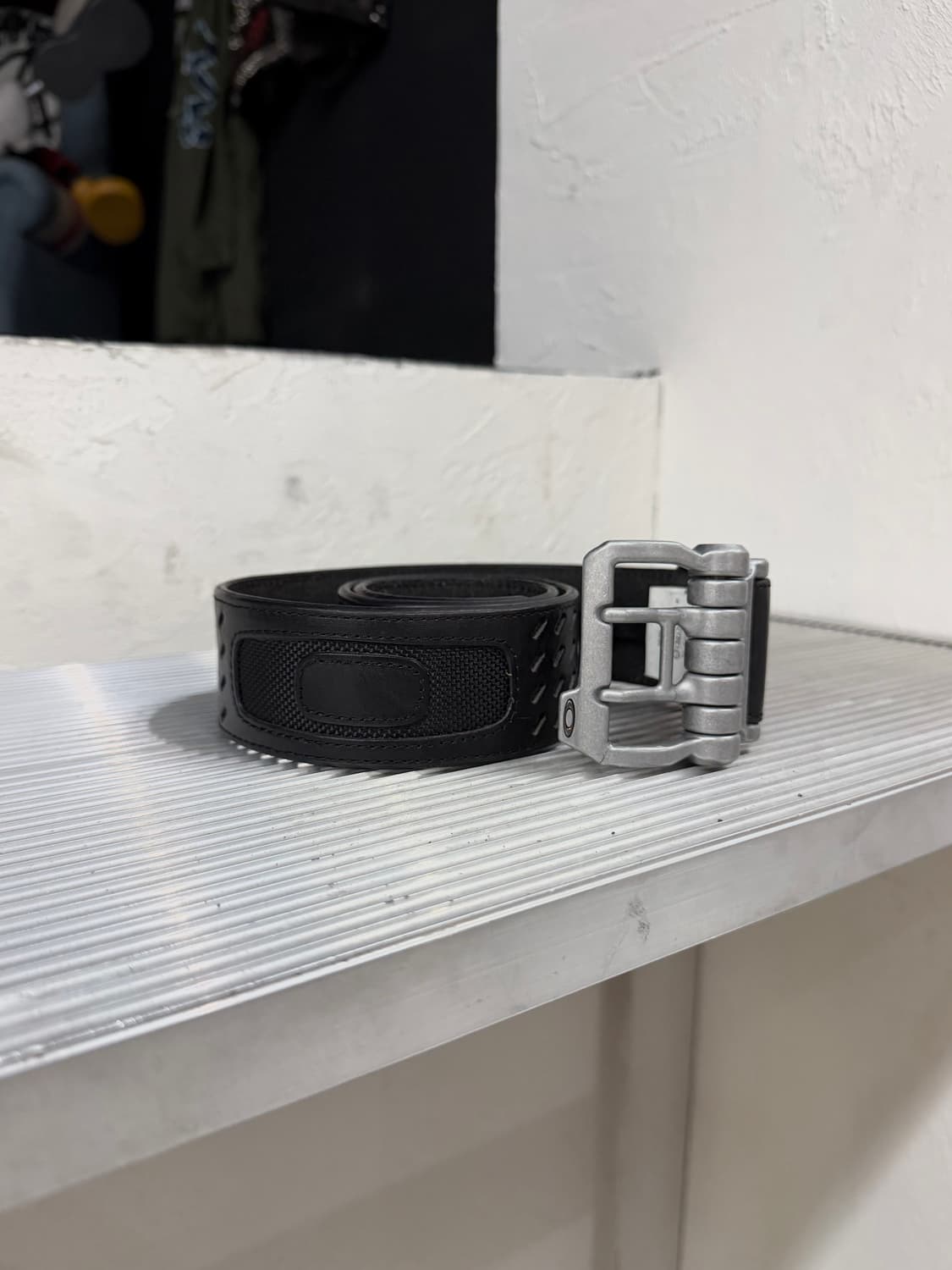 00s 오클리 카우 레더 벨트 상품이미지1