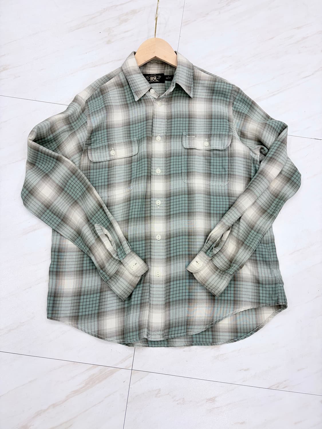 더블알엘 여성 체크 셔츠 3 상품이미지3