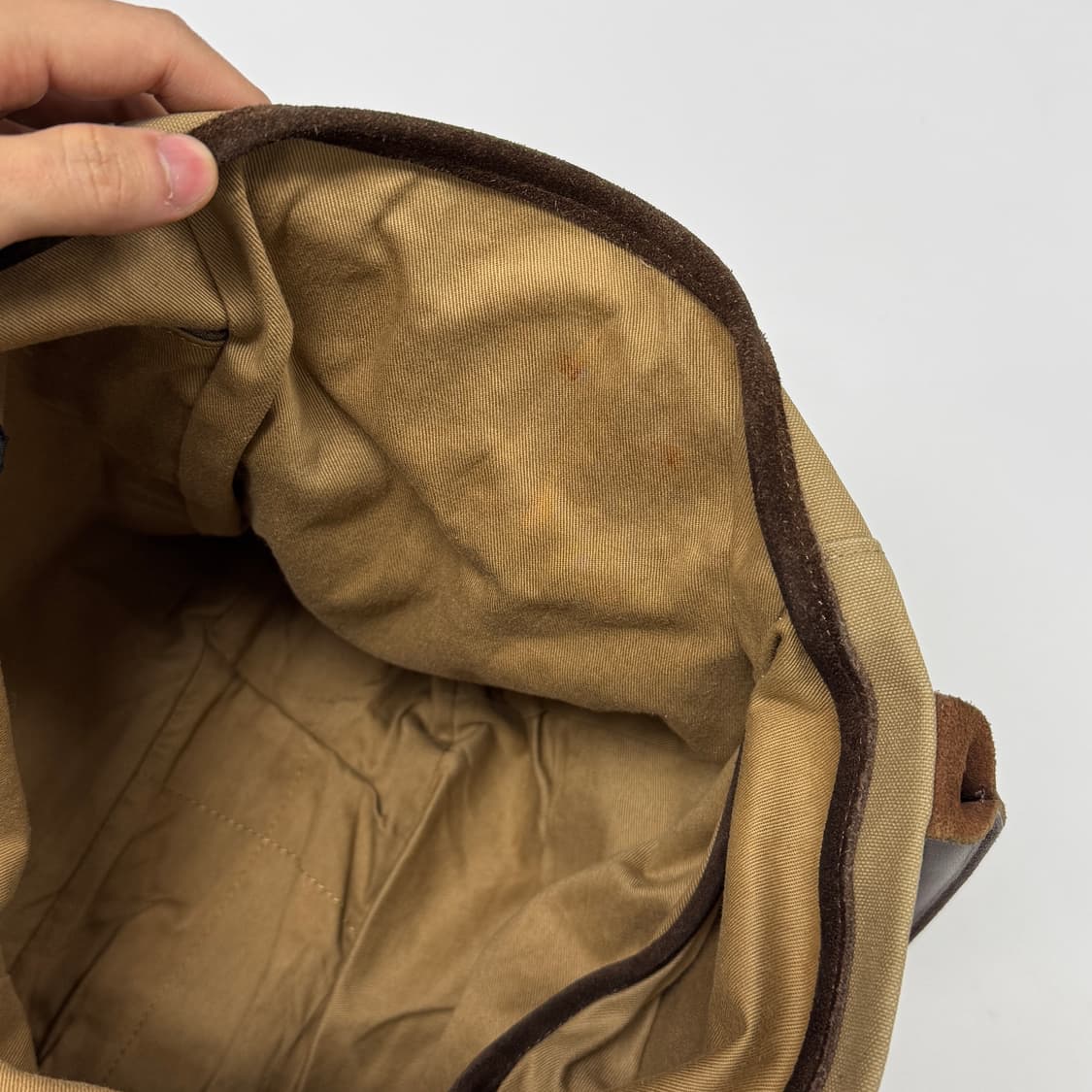 Zucca canvas fur trimmed bag 상품이미지9