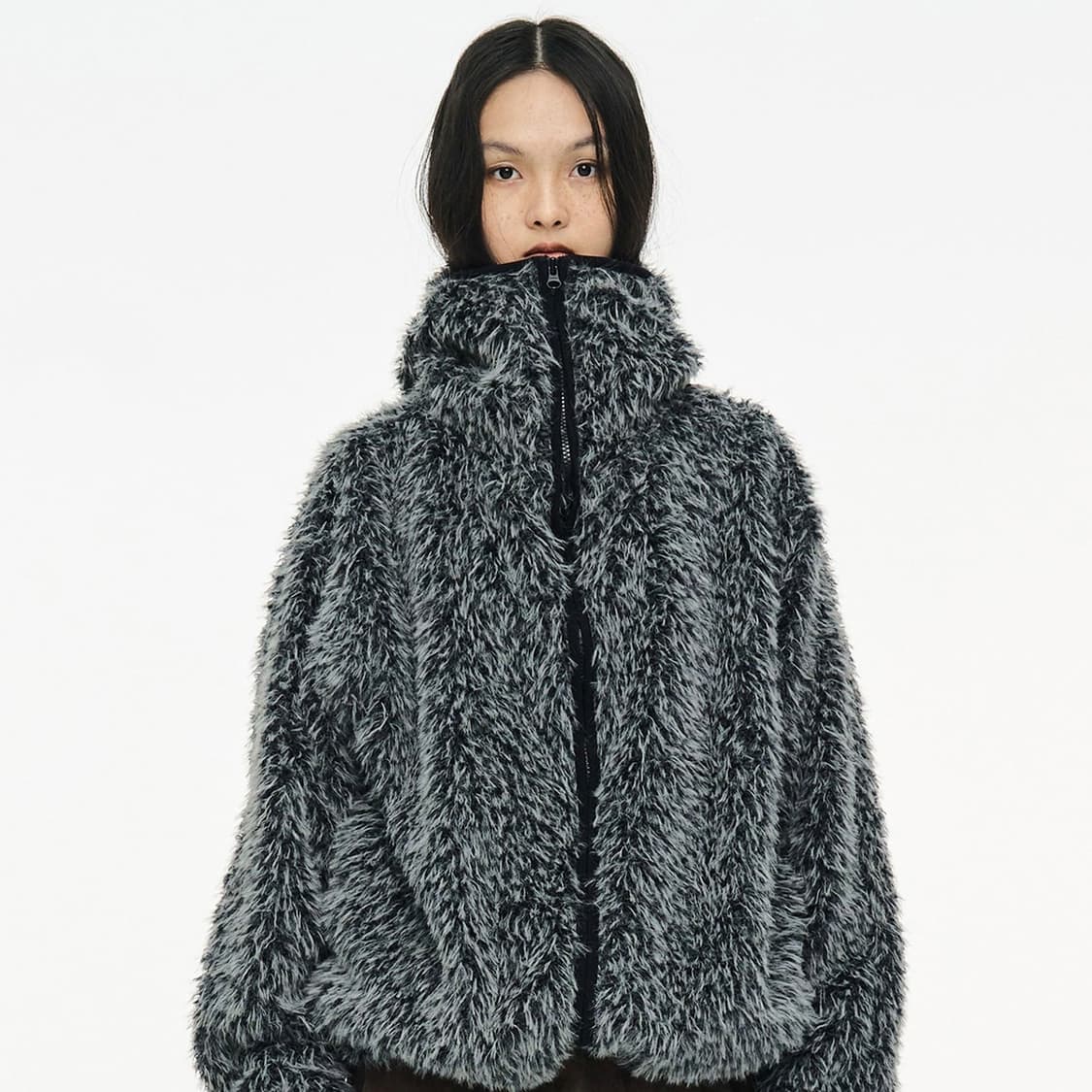 세릭 헤어리 바라클라바 집업 / Hairy Balaclava Zip Up 상품이미지2