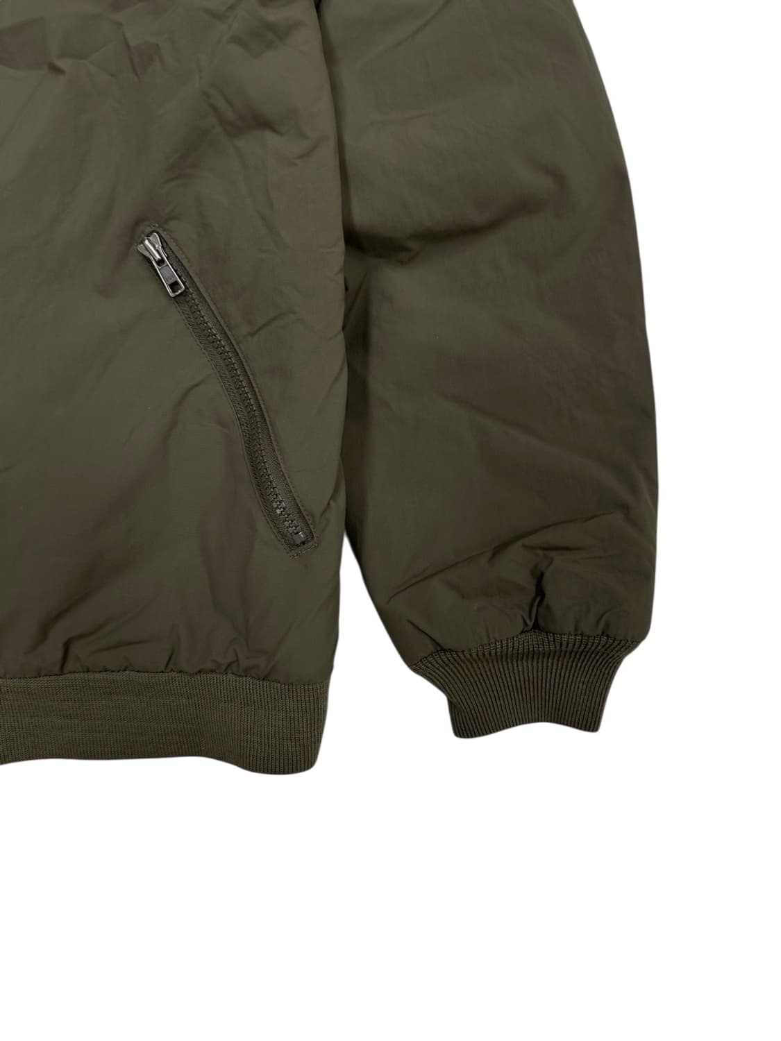 엘엘빈 기모 집업 카키 (L~2XL) 상품이미지4