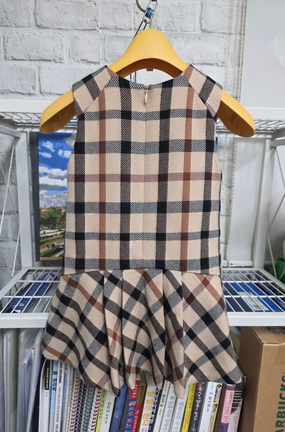 닥스 키즈원피스 3Y 겨울 울 나시 여아원피스 AD39 상품이미지3