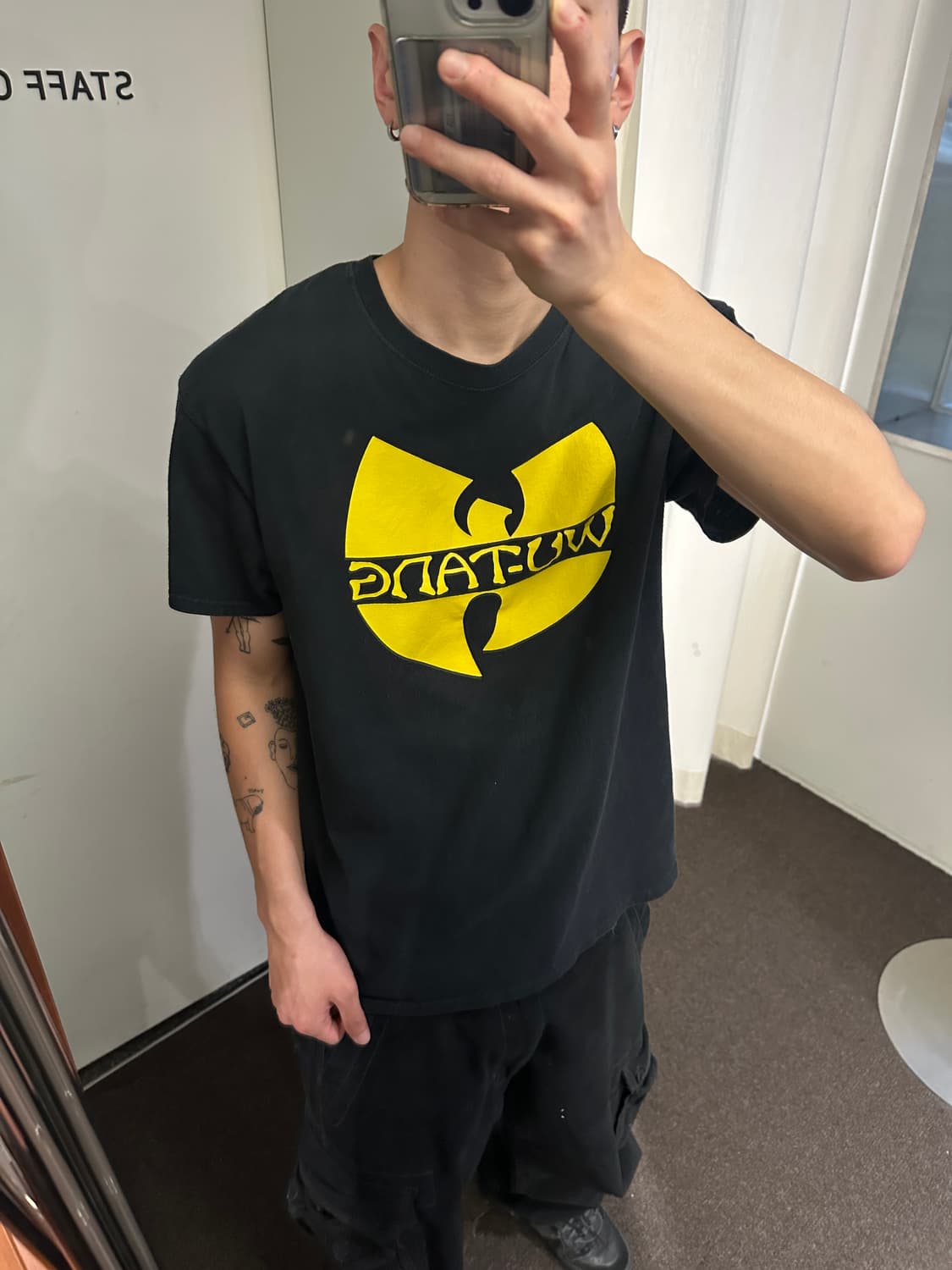 L) WU-TANG 우탱 클랜 힙합 티셔츠 프린팅 반팔티 상품이미지1