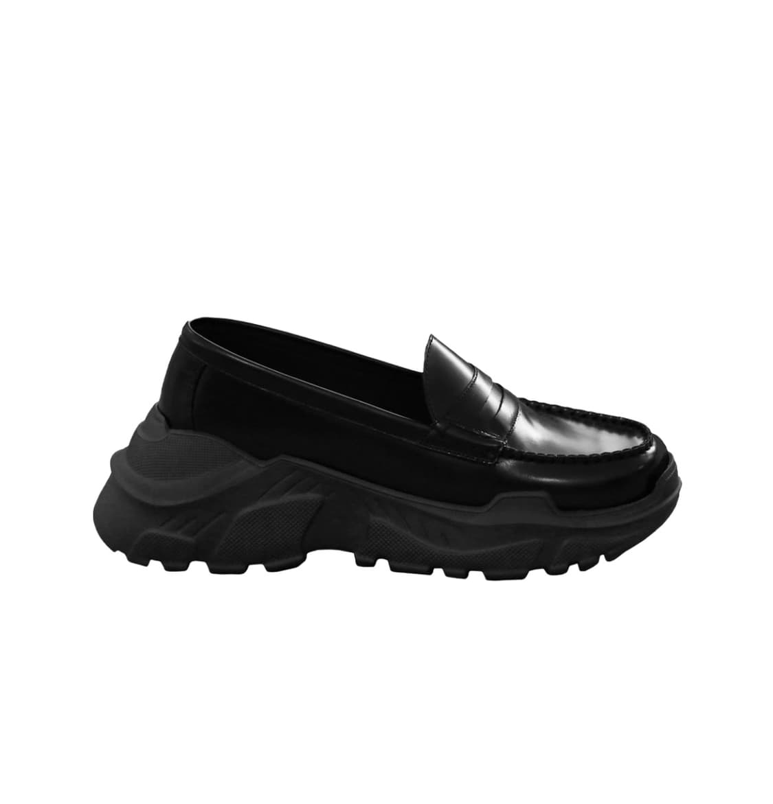 아키코아오키 레귤레이티드 그래비티 폭스 레더 블랙 38 제니로퍼 상품이미지1