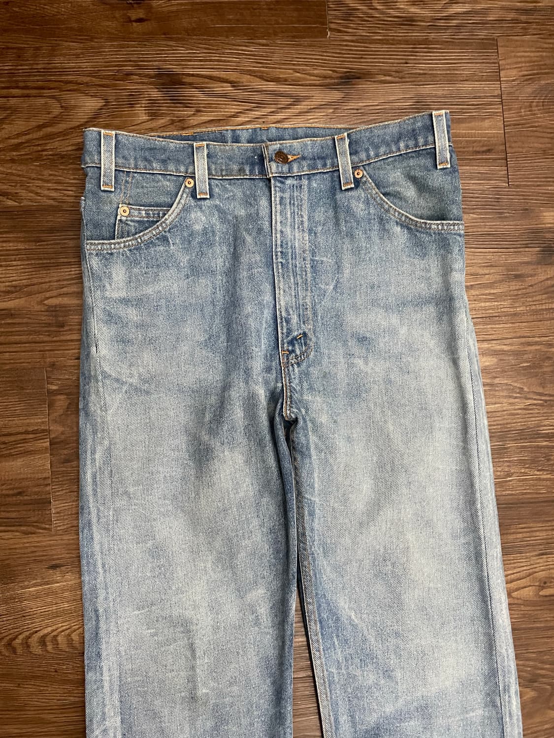 90s 리바이스 USA 미국제조 505 오렌지탭 데님 팬츠 상품이미지3