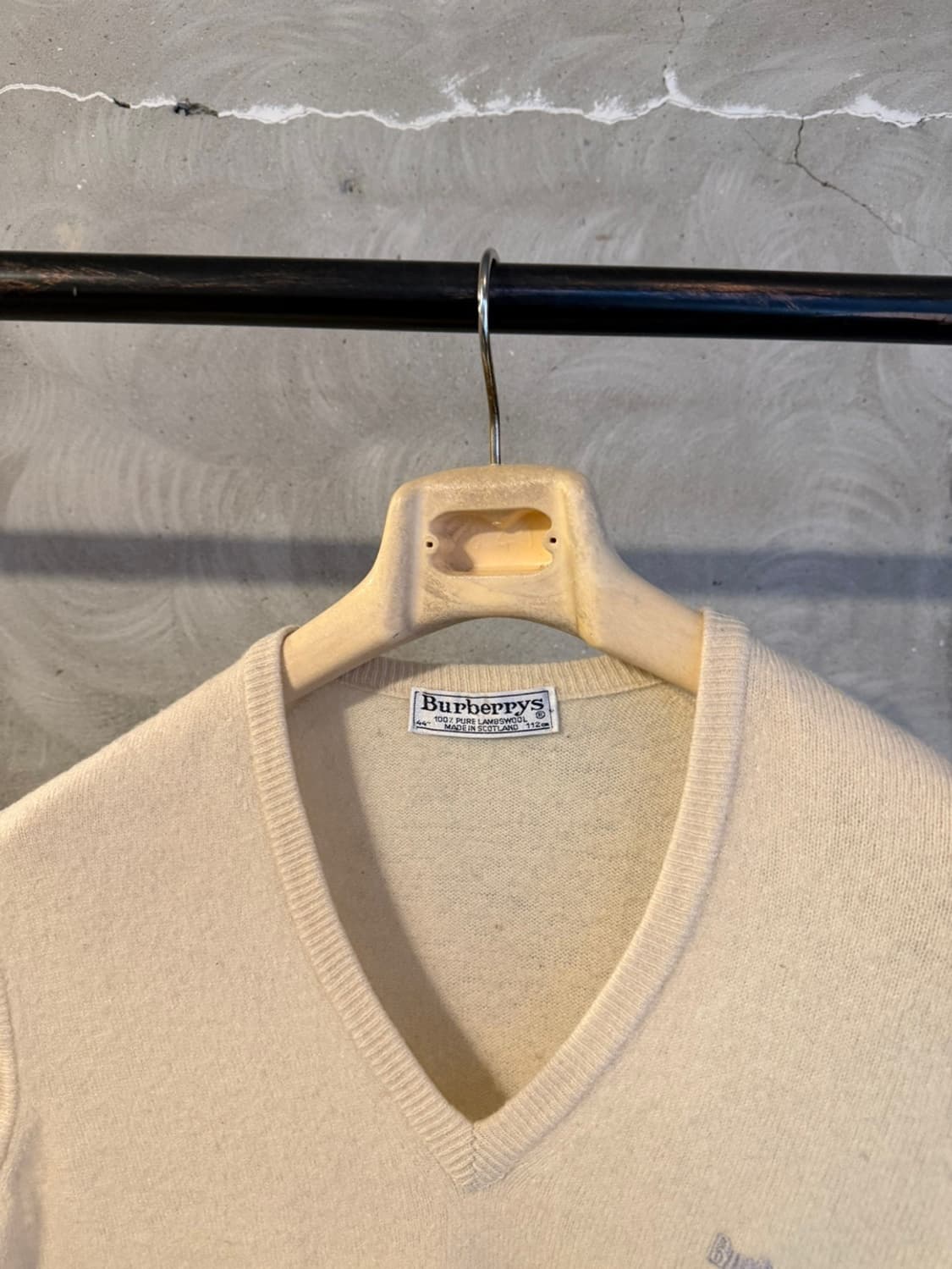 버버리 스코티쉬 램스울 니트 베스트 100 상품이미지4