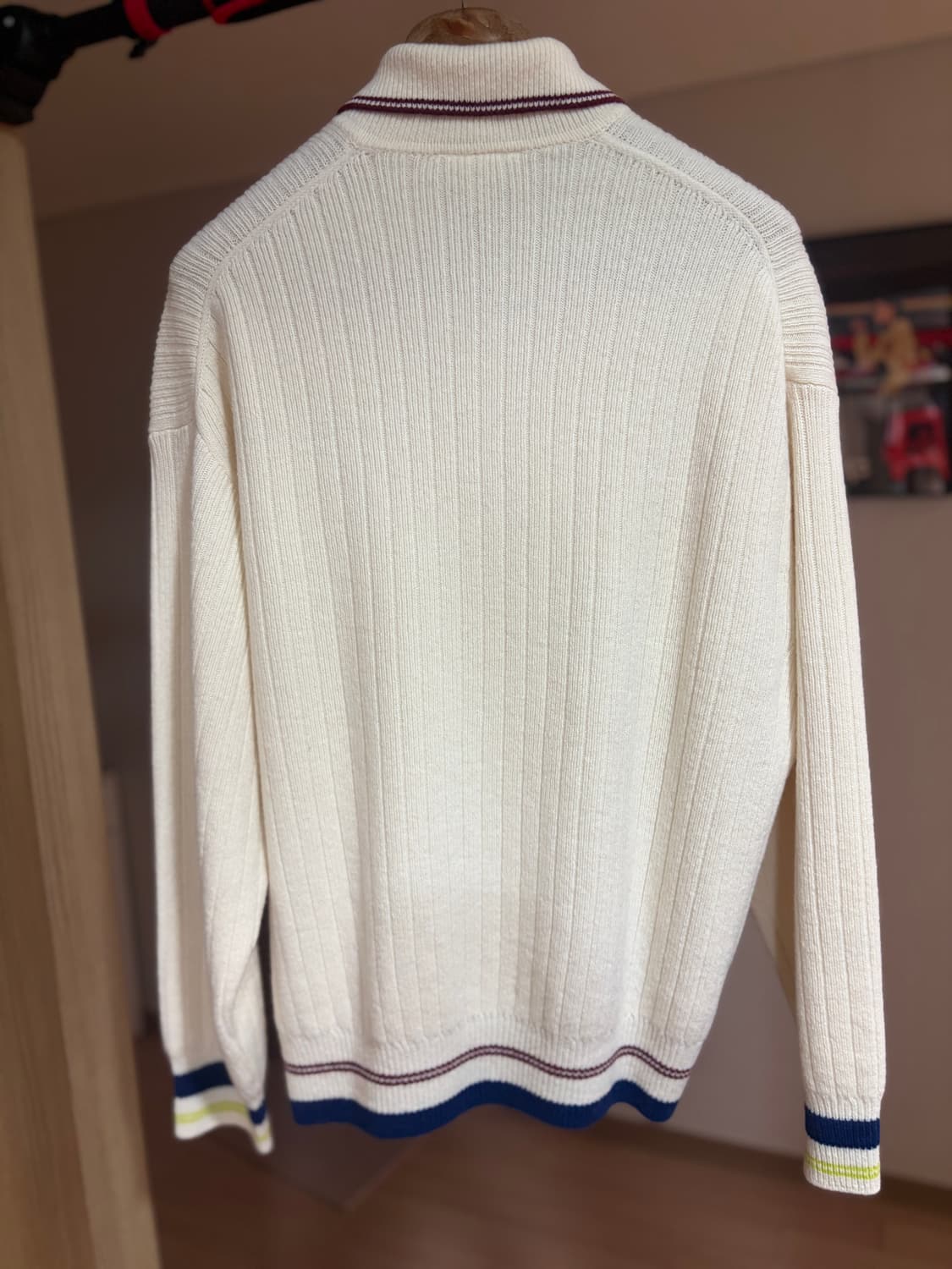 (4) 라코스테 울 스웨터 테니스 폴로 셔츠 상품이미지5