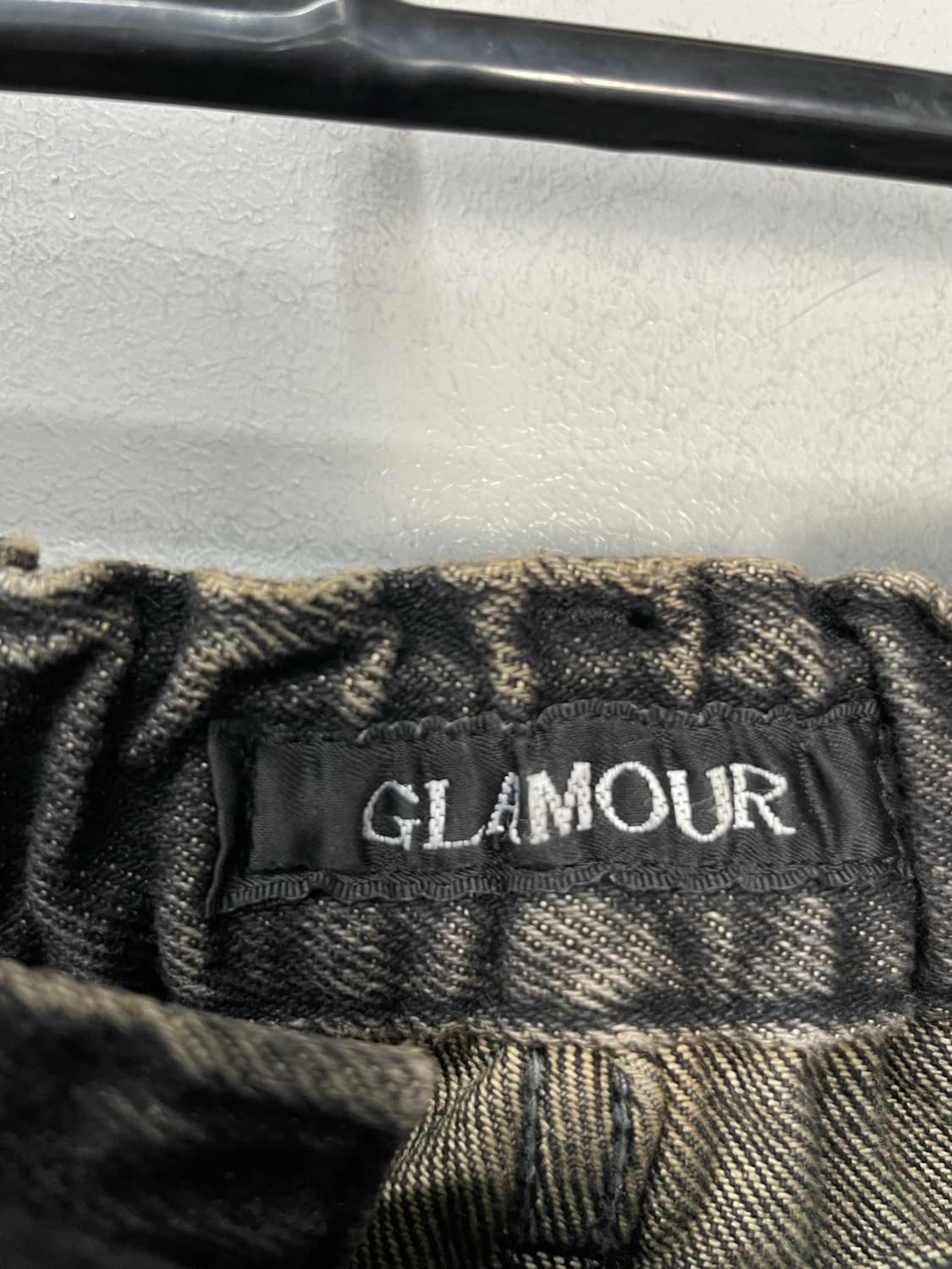 빈티지 글래머 워싱 흑청 데님팬츠 H1040 상품이미지6