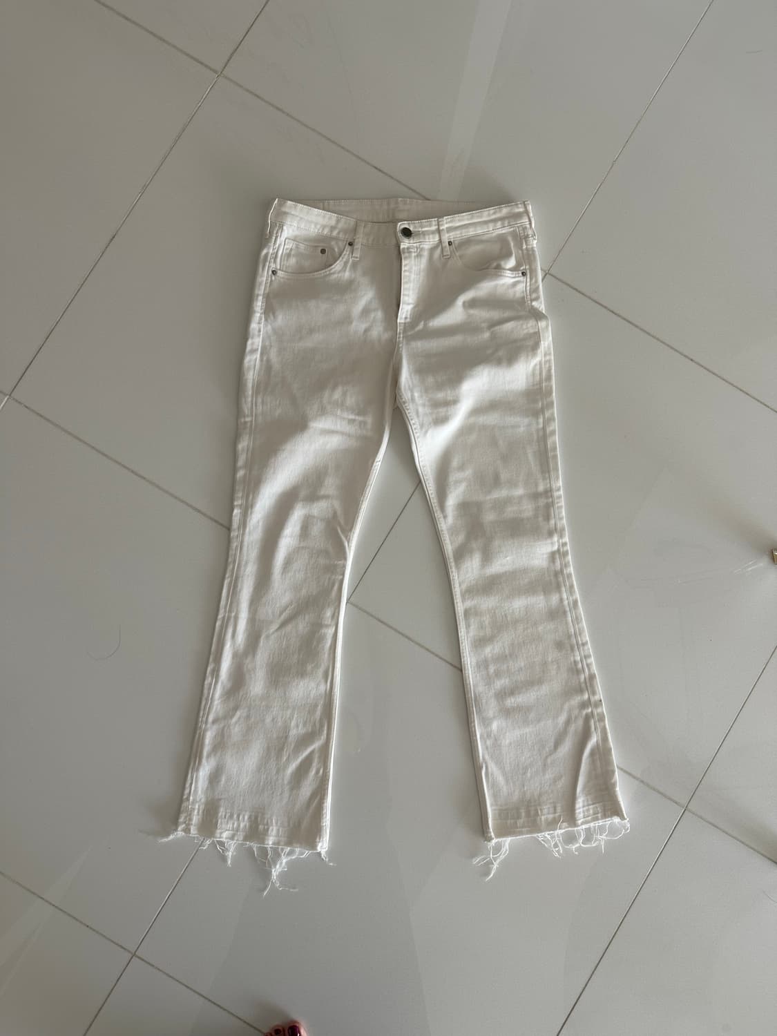 H&M 화이트 데님 상품이미지1