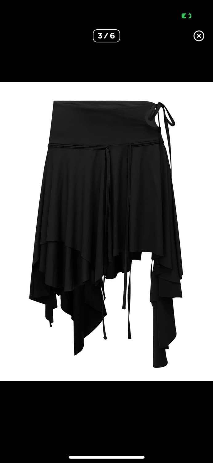 나체 flow layered skirt 상품이미지3