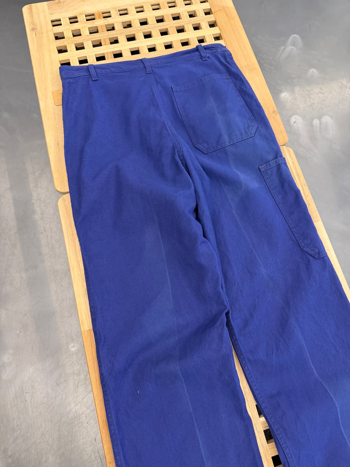 OLD VINTAGE WASHED NAVY FRENCH 프렌치워크팬츠 상품이미지9