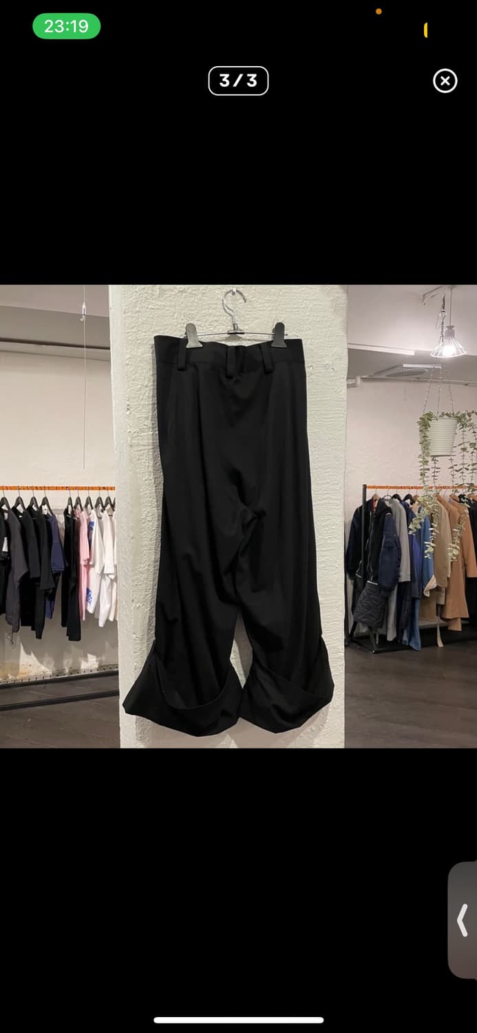 리미퓨 요지 야마모토 버클 하카마 팬츠 상품이미지3