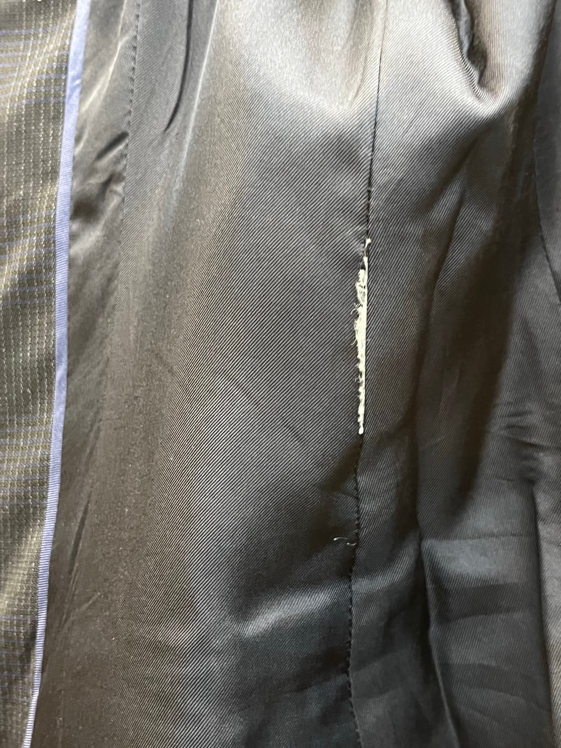 조르지오 아르마니 글렌 체크 테일러드 싱글 블레이저 상품이미지8