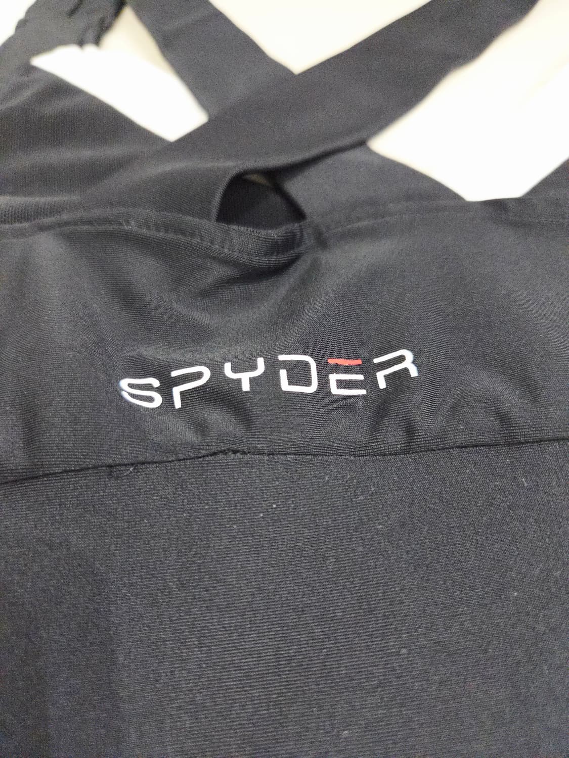 스파이더 블랙&화이트 스포츠 브라탑_S 상품이미지3