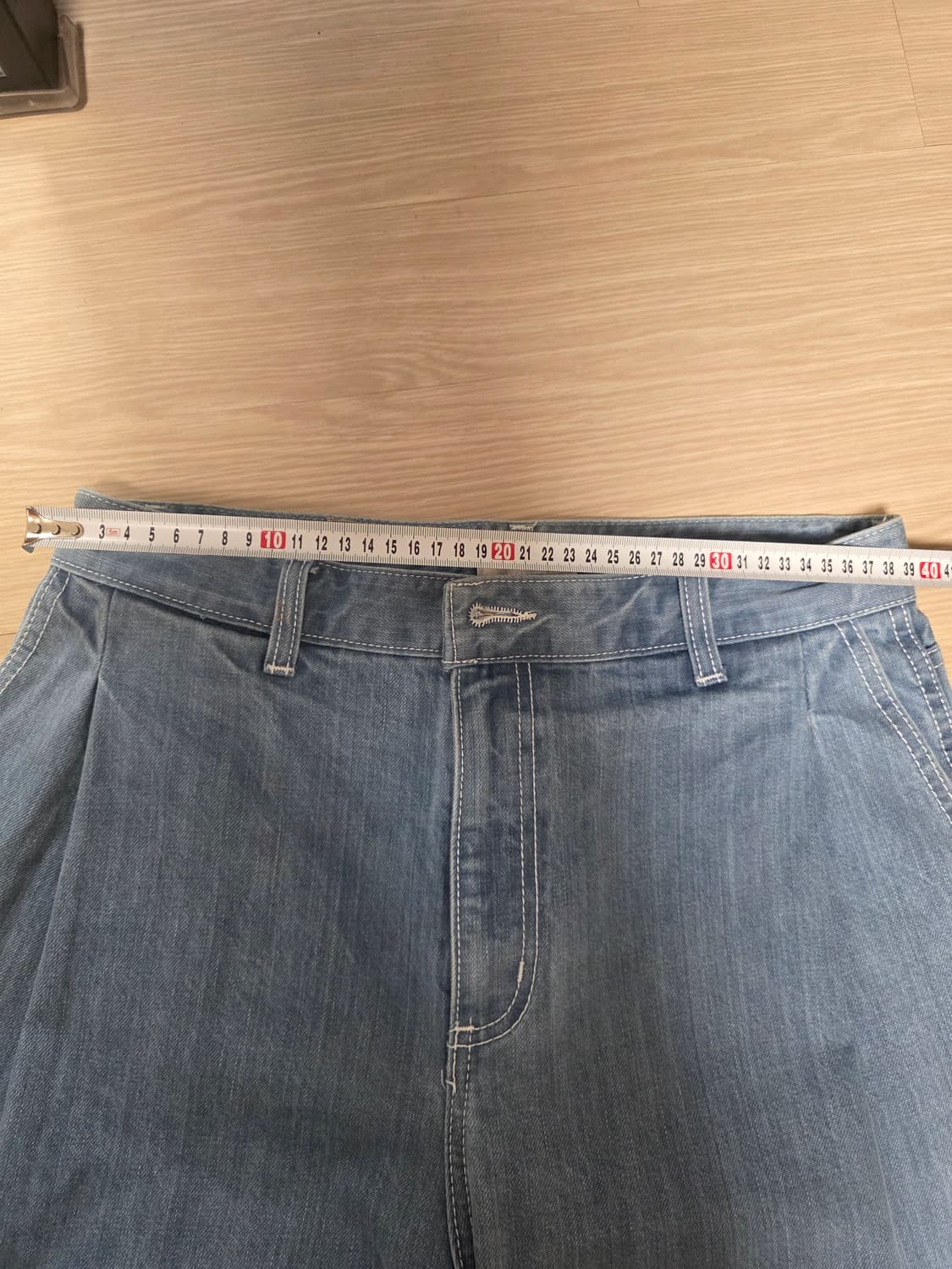 [새상품] 파사드패턴 빈티지 인디고 데님 상품이미지5
