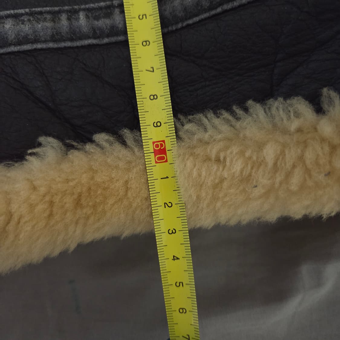 B-3 남자 무스탕 100-105 상품이미지4