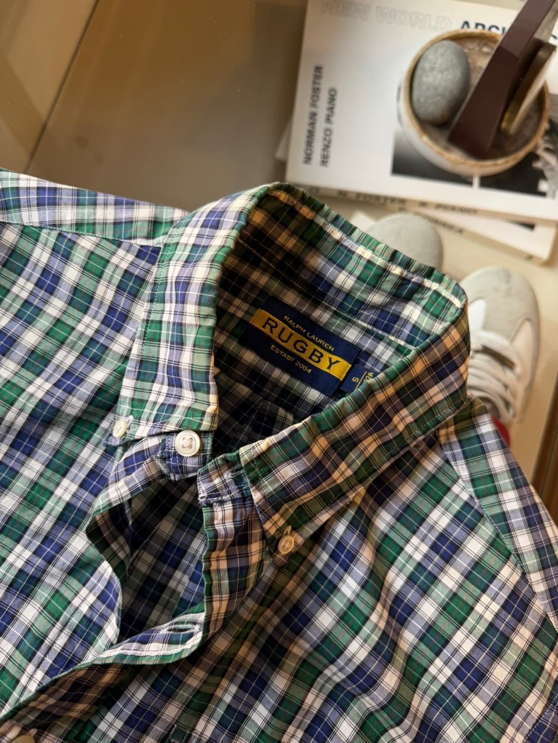 랄프로렌 럭비 버튼다운 셔츠 95 상품이미지7