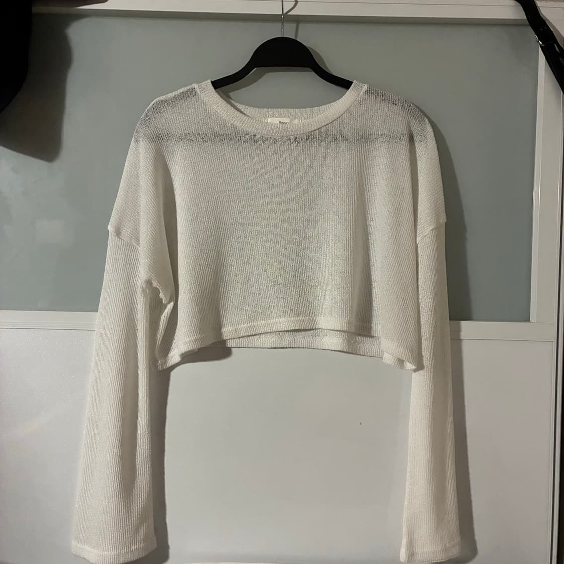 See-through summer white sleeve  상품이미지1