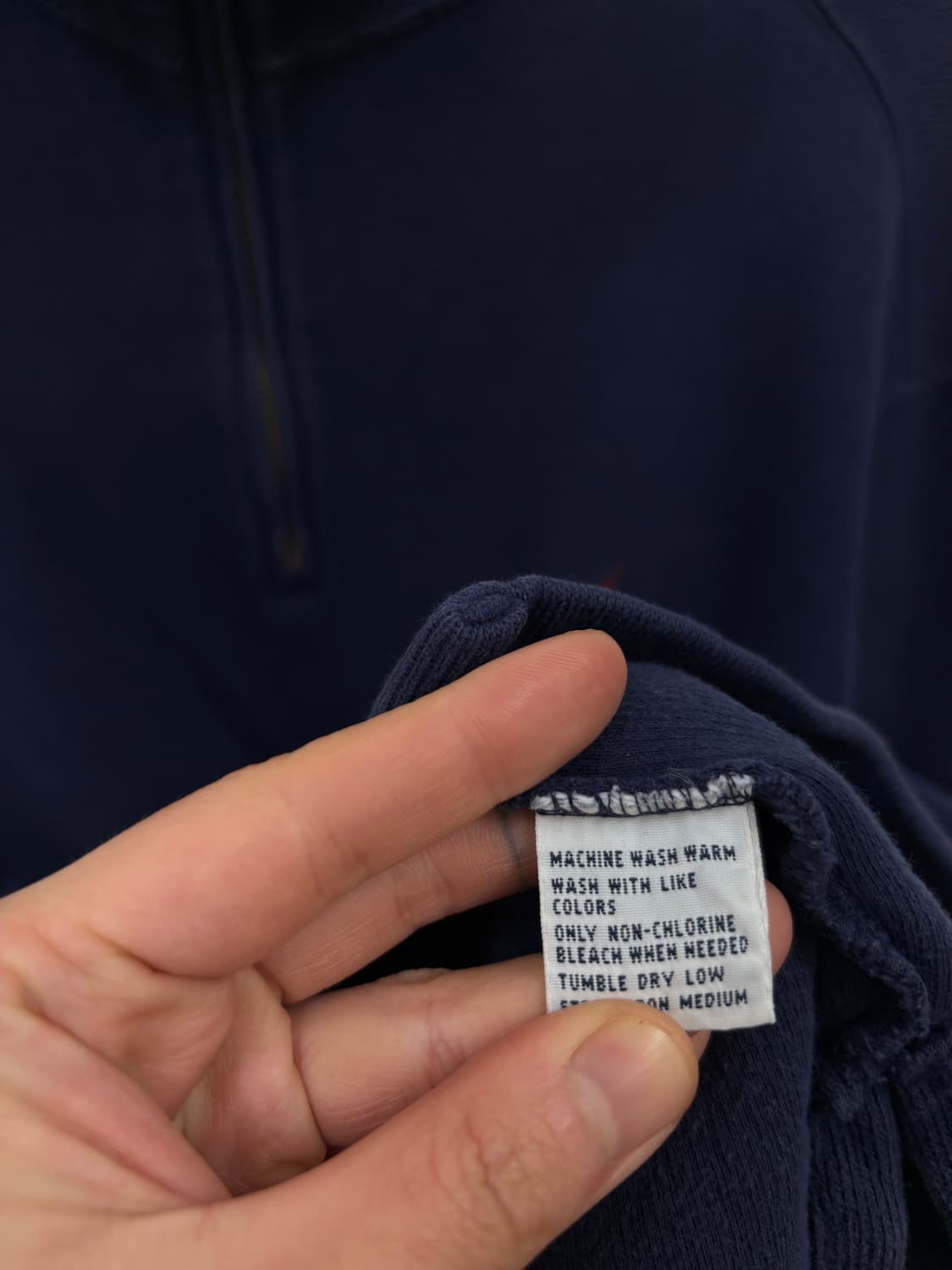 폴로랄프로렌 울 니트 반집업 상품이미지6