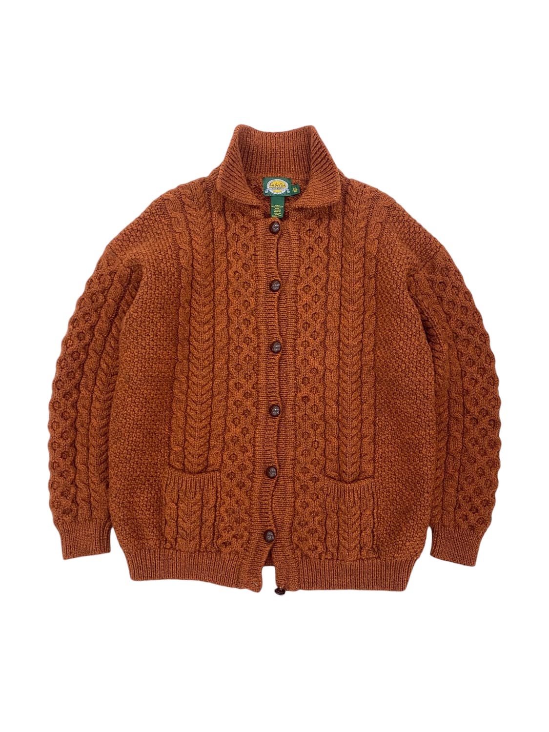 카벨라스 아란 울 케이블 가디건 상품이미지1