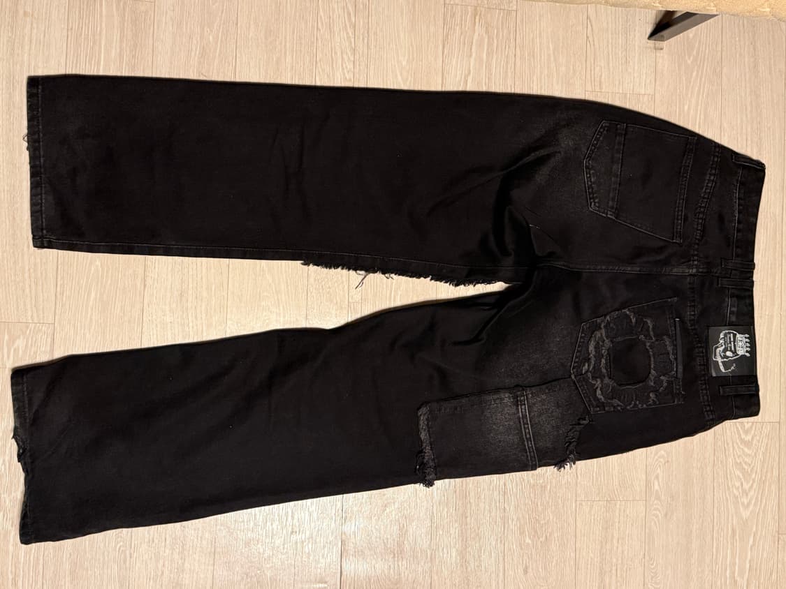 인세인개러지 스모크라이즈 더블니 팬츠 30 상품이미지2