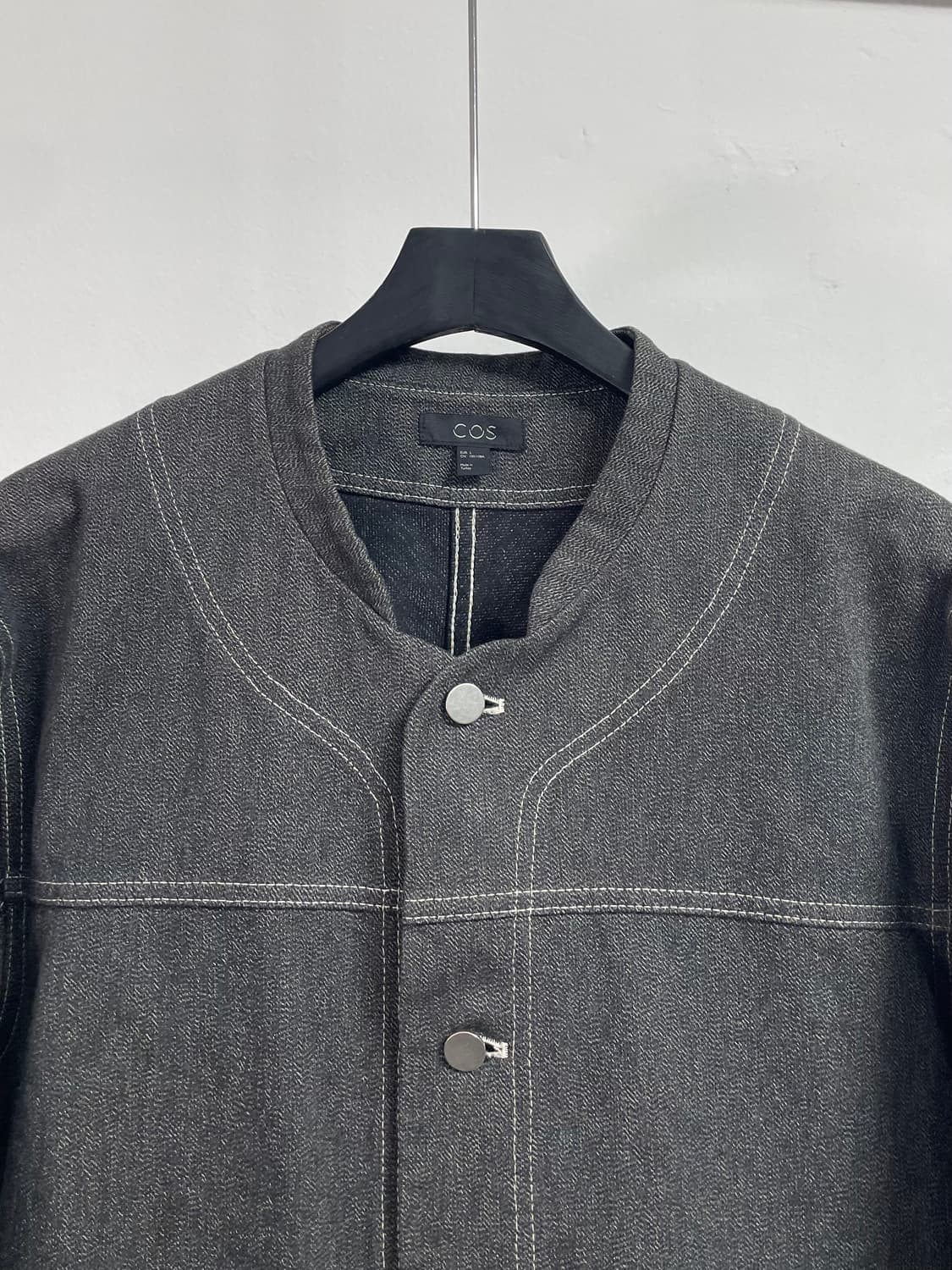 COS 코스 차이나카라 데님 자켓 (on.549) 상품이미지2