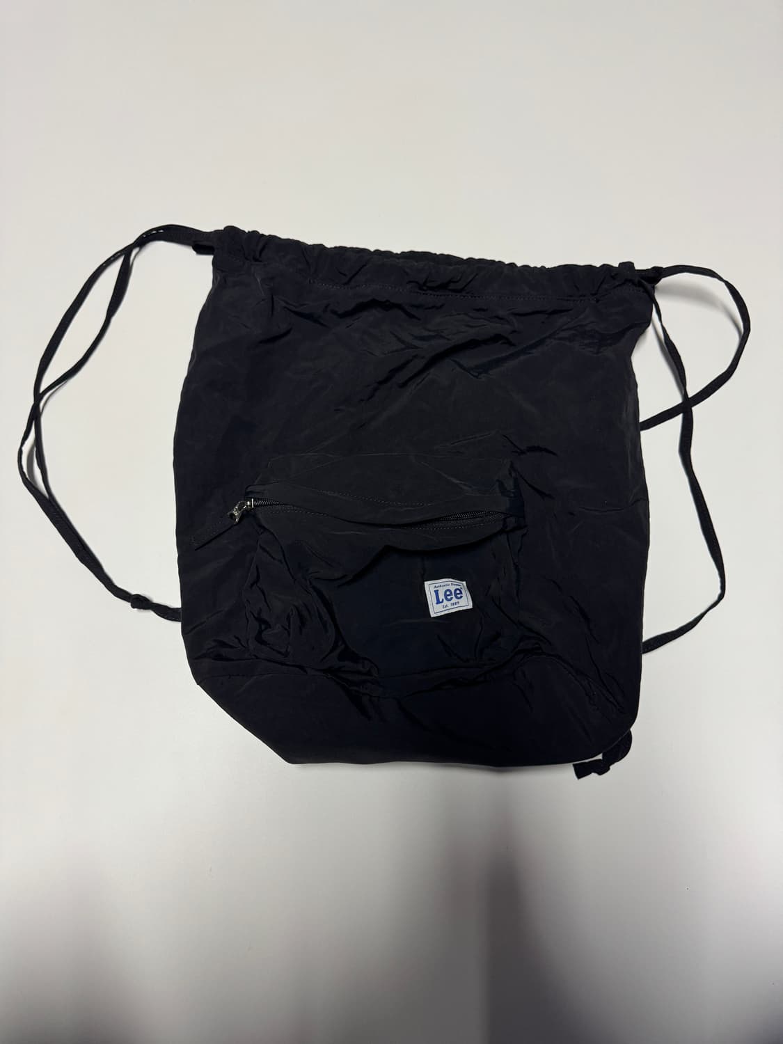 Lee 리 23년도 데일리 스트링 나일론 백팩 F 상품이미지1