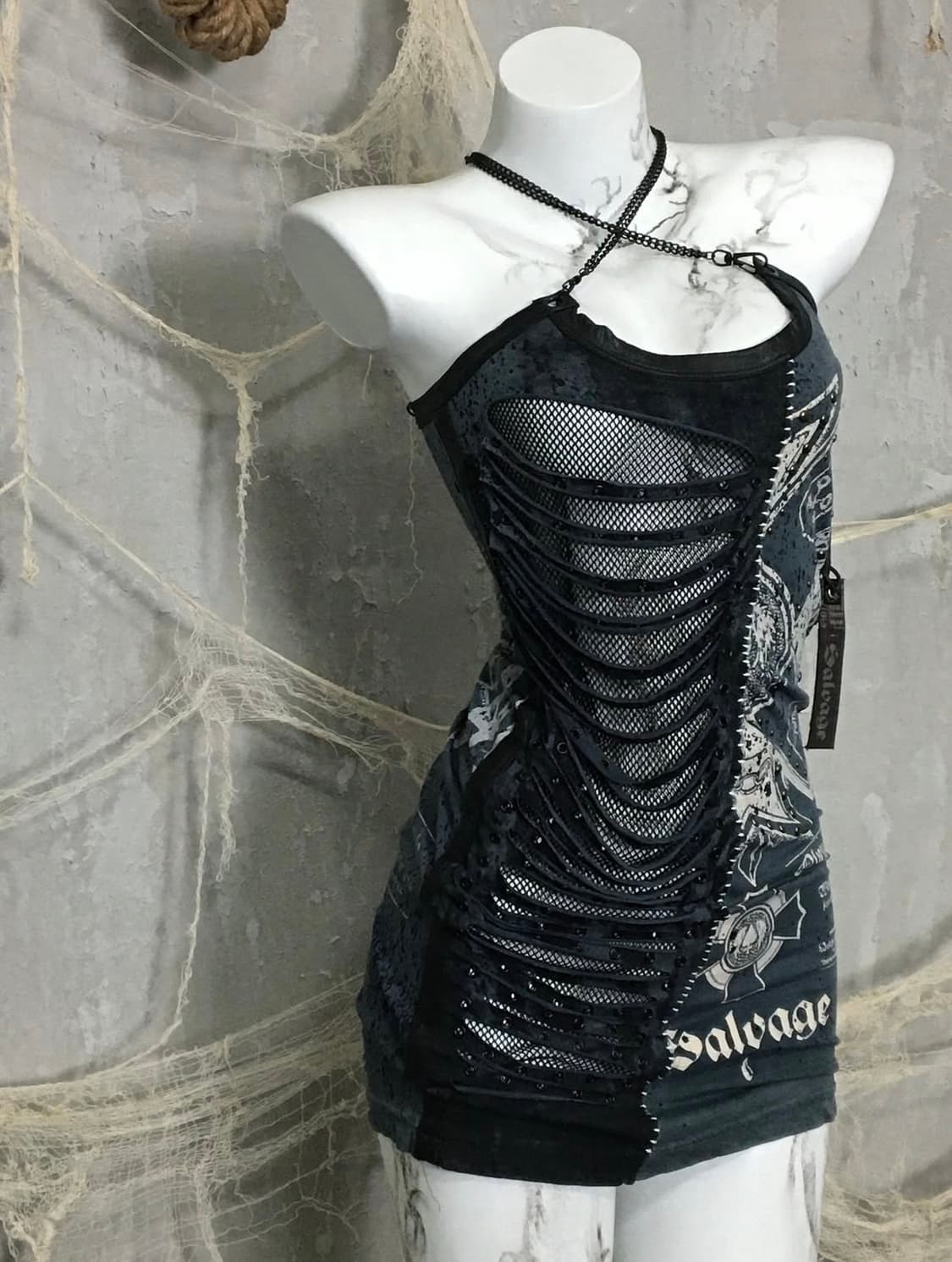Salvage Chain Detail Sleeveless 상품이미지1