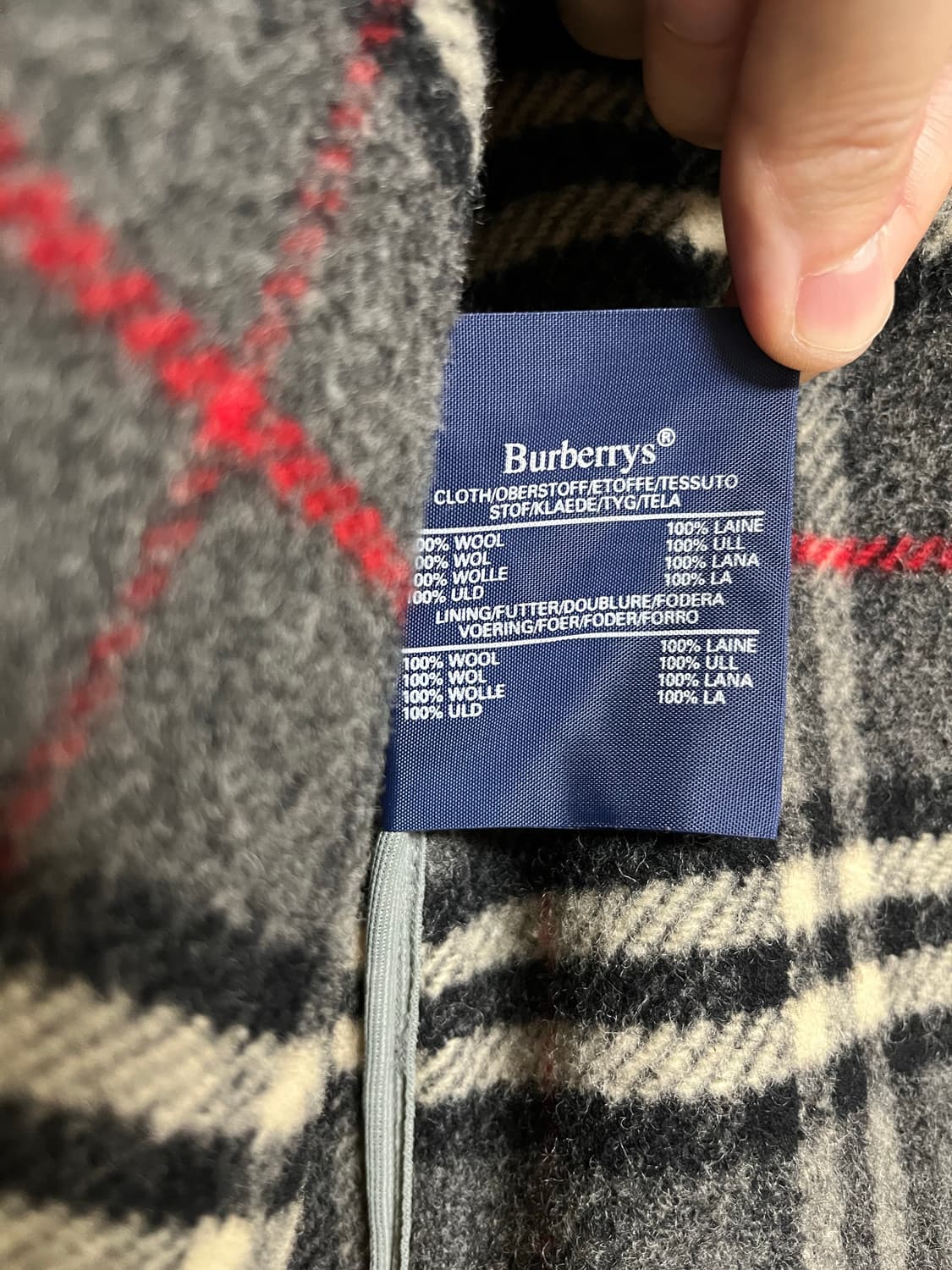 버버리 더플코트 / 차콜 / 100 상품이미지4