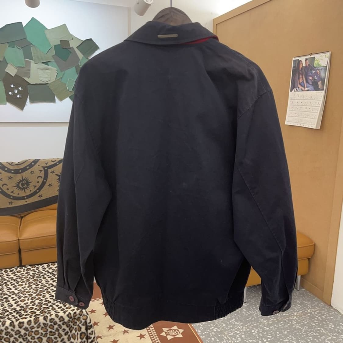 라코스테 서광 올드스쿨 레트로 테크웨어 블루종 자켓 110 C09622 상품이미지4