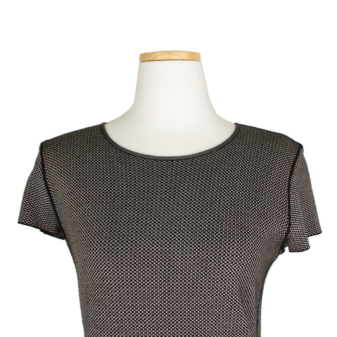 알마니꼴레지오니 블랙멀티 보카시 니트 상의(42) 상품이미지5