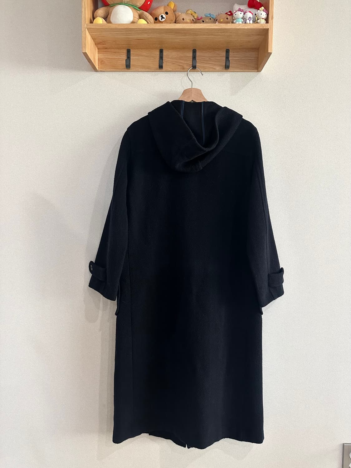 jpn 다크네이비 헤링본 떡볶이코트 개인결제창 상품이미지2