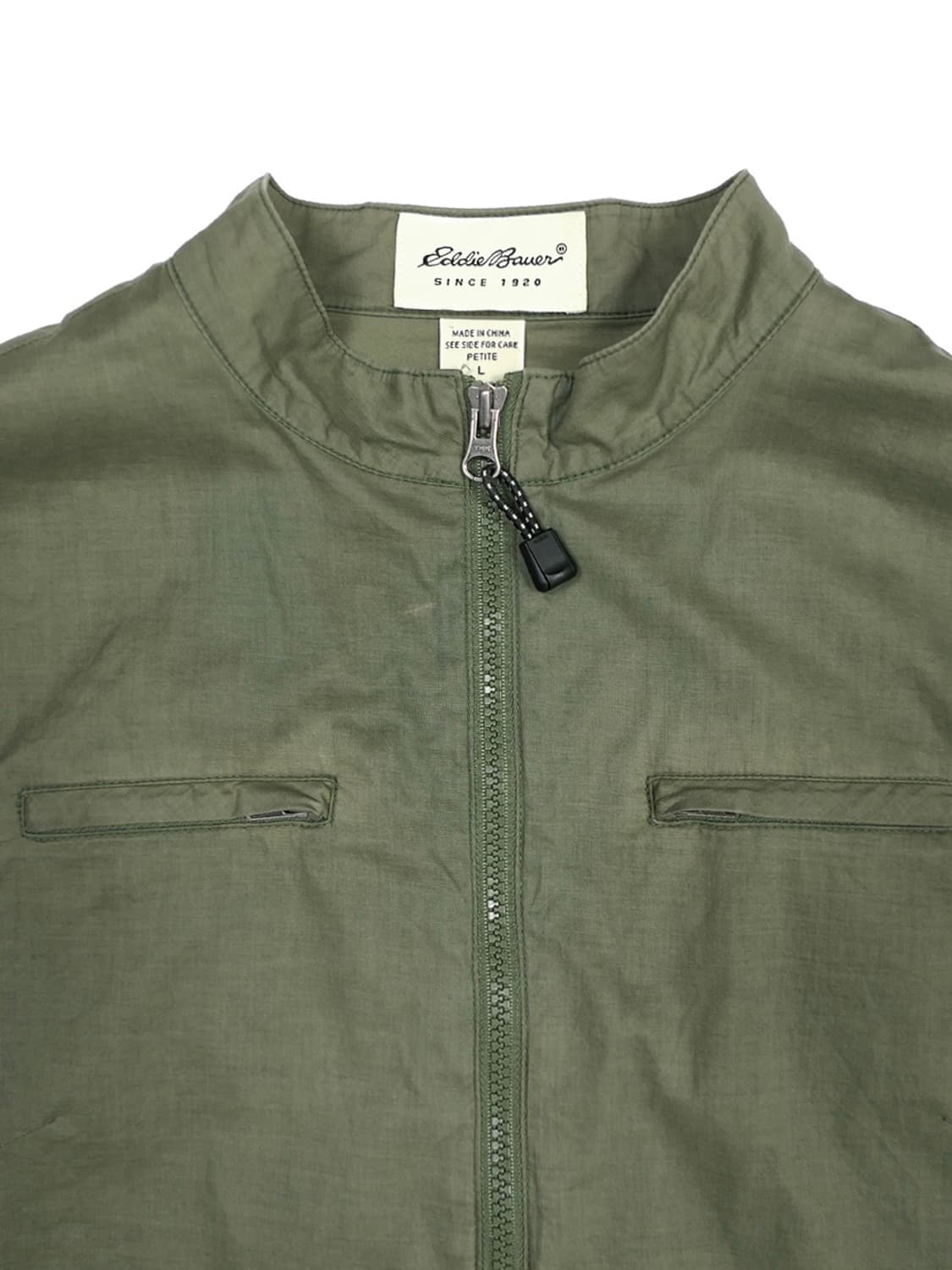 Eddie Bauer zip-up vest 상품이미지2