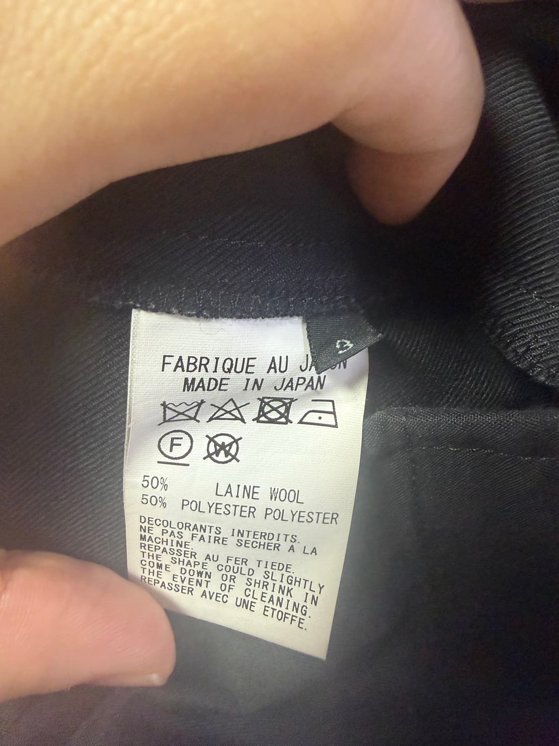 요지야마모토 카라스팬츠 상품이미지5