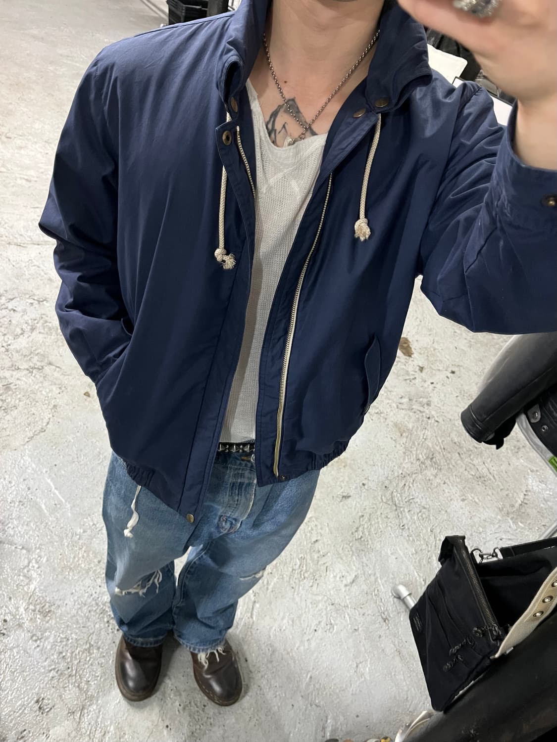 DOLCE WITH MUCH INTEREST bomber jacket 상품이미지4