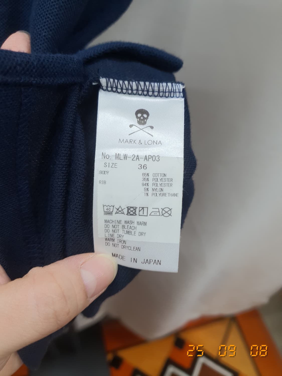 마크앤로나 반팔 카라티36 네이비 상품이미지6