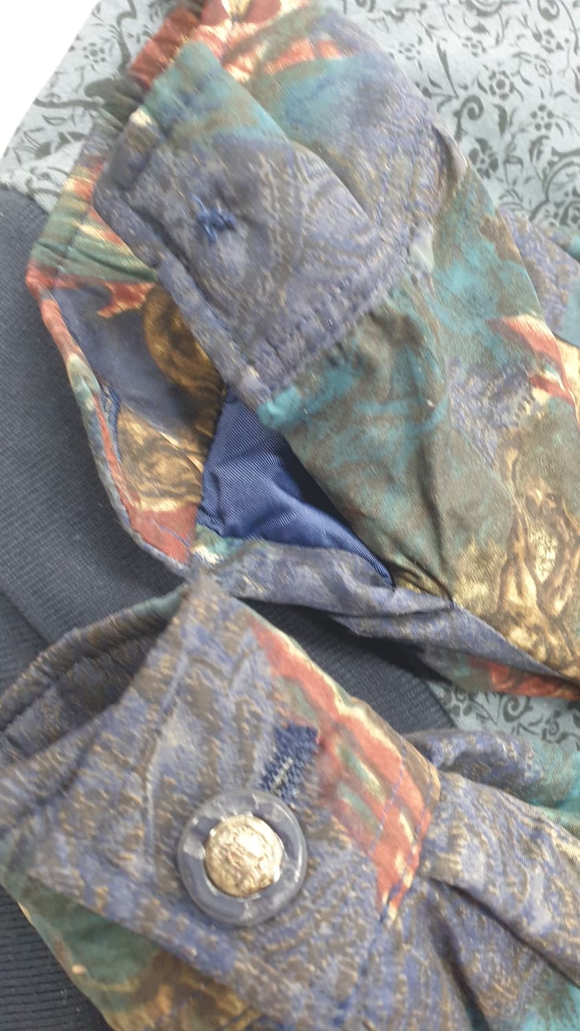 빈티지올드스쿨 레트로 에스에스패션 블루종 85사이즈 상품이미지9