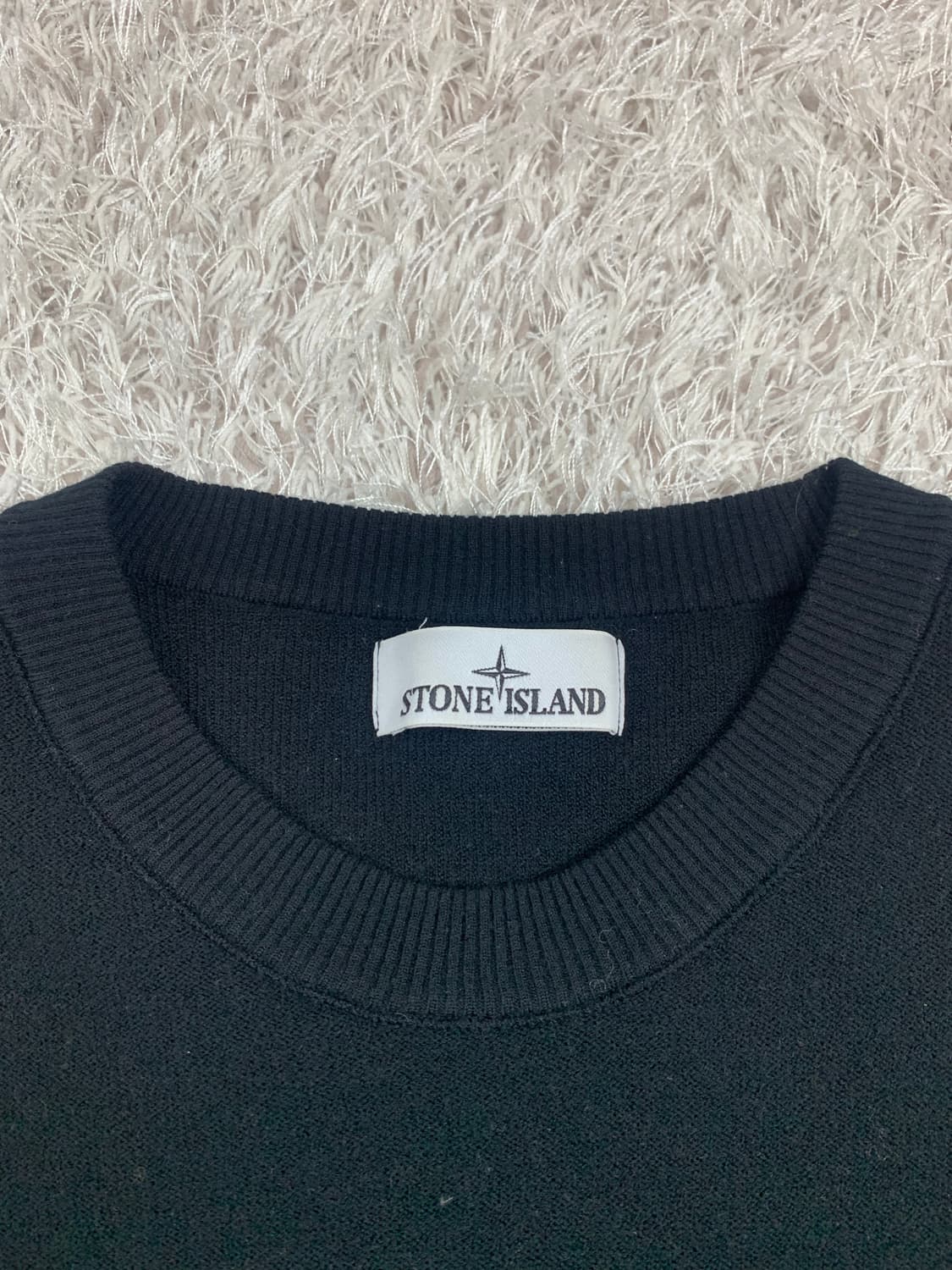 [XXL] 정품 스톤아일랜드 22FW 니트 블랙 상품이미지4