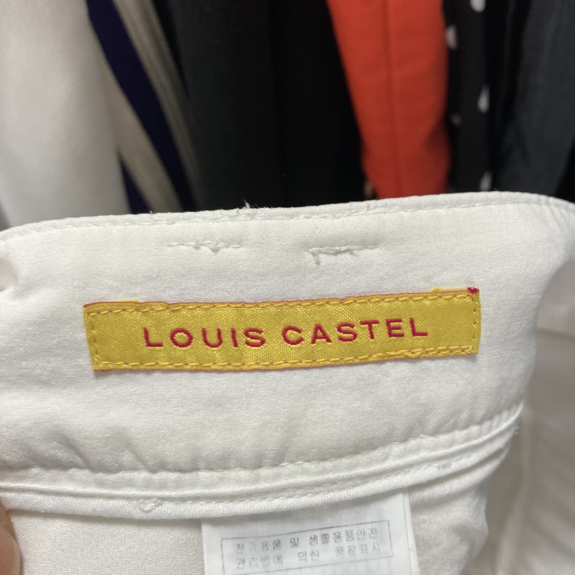 루이까스텔 여성골프치마팬츠 화이트 27  상품이미지3