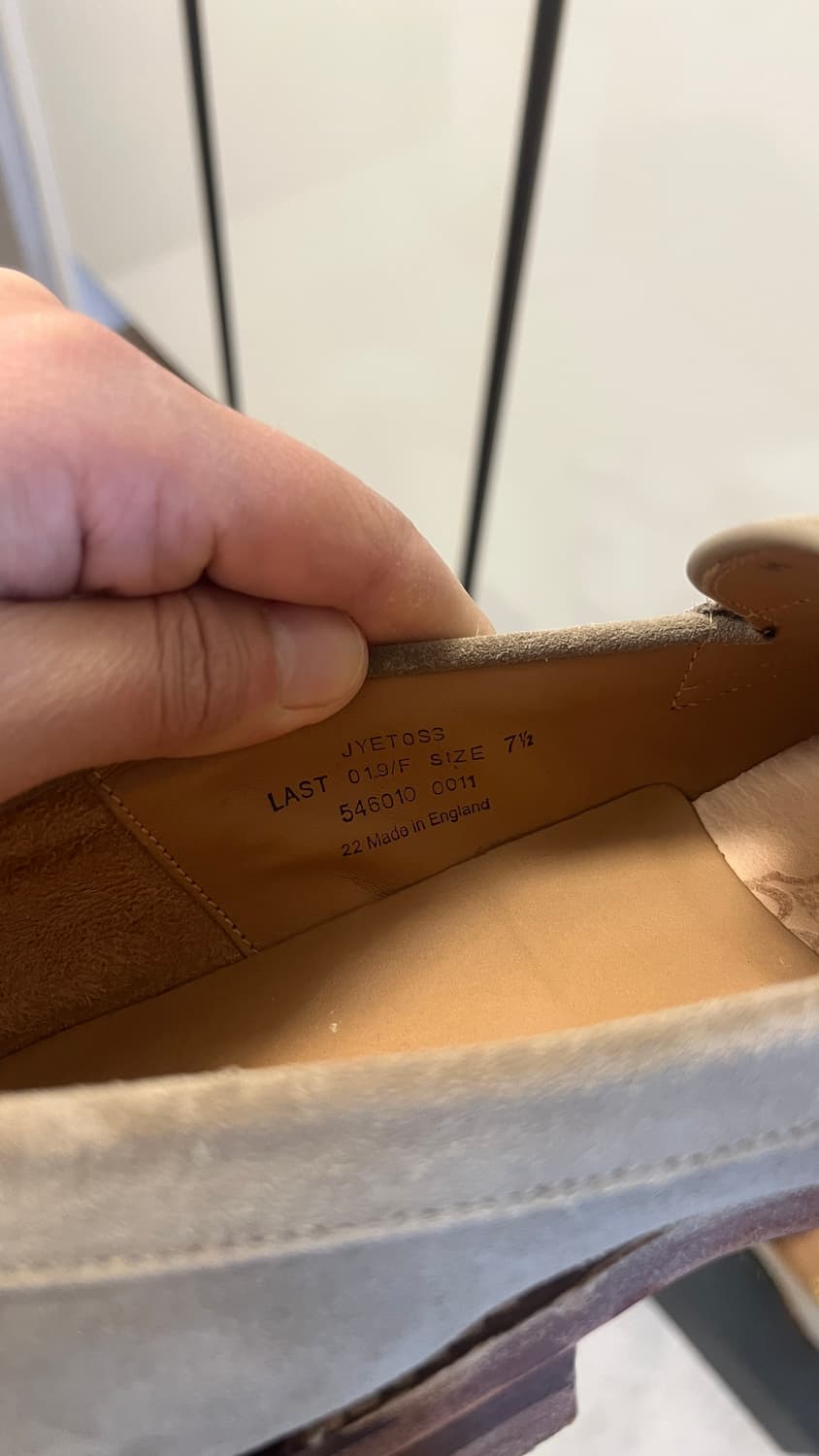로크(Loake)이튼 샌드색상 로퍼 팝니다 uk7.5 상품이미지7