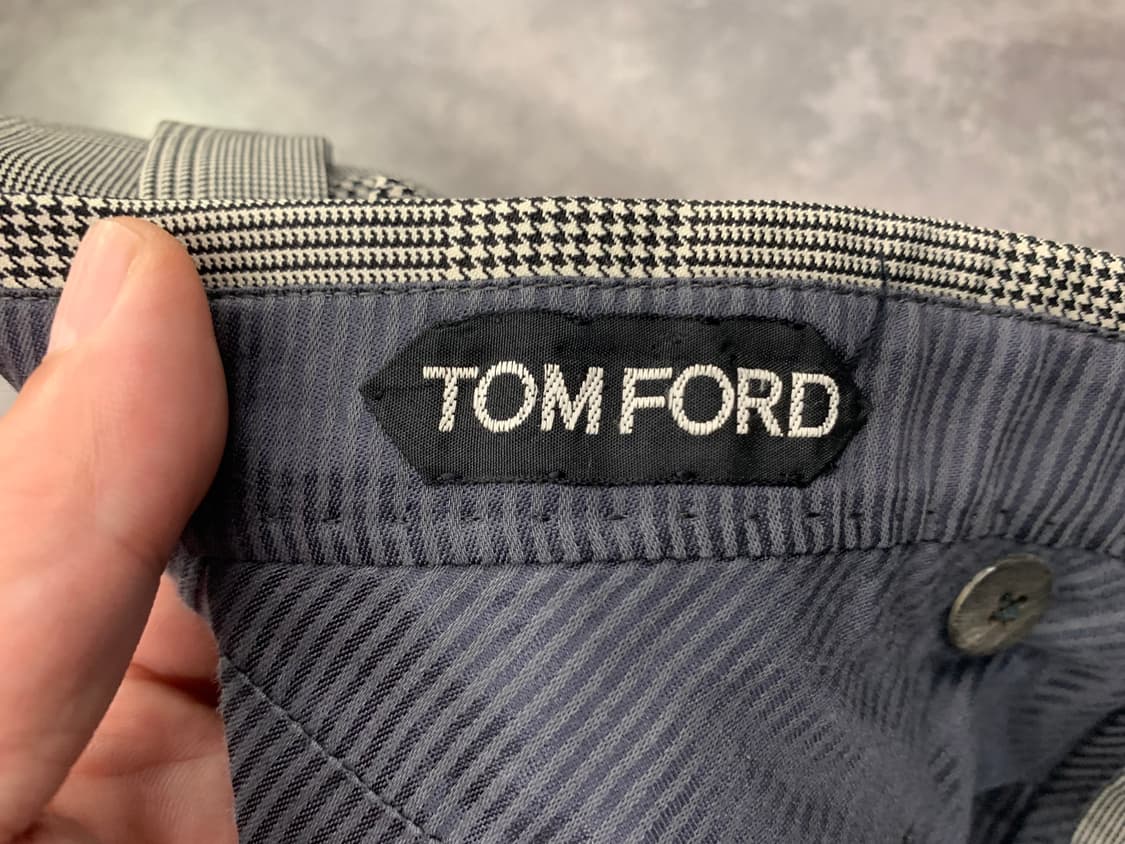 TOM FORD 톰 포드 사이드 어드저스트 트라우저(울)48 사이즈 상품이미지8