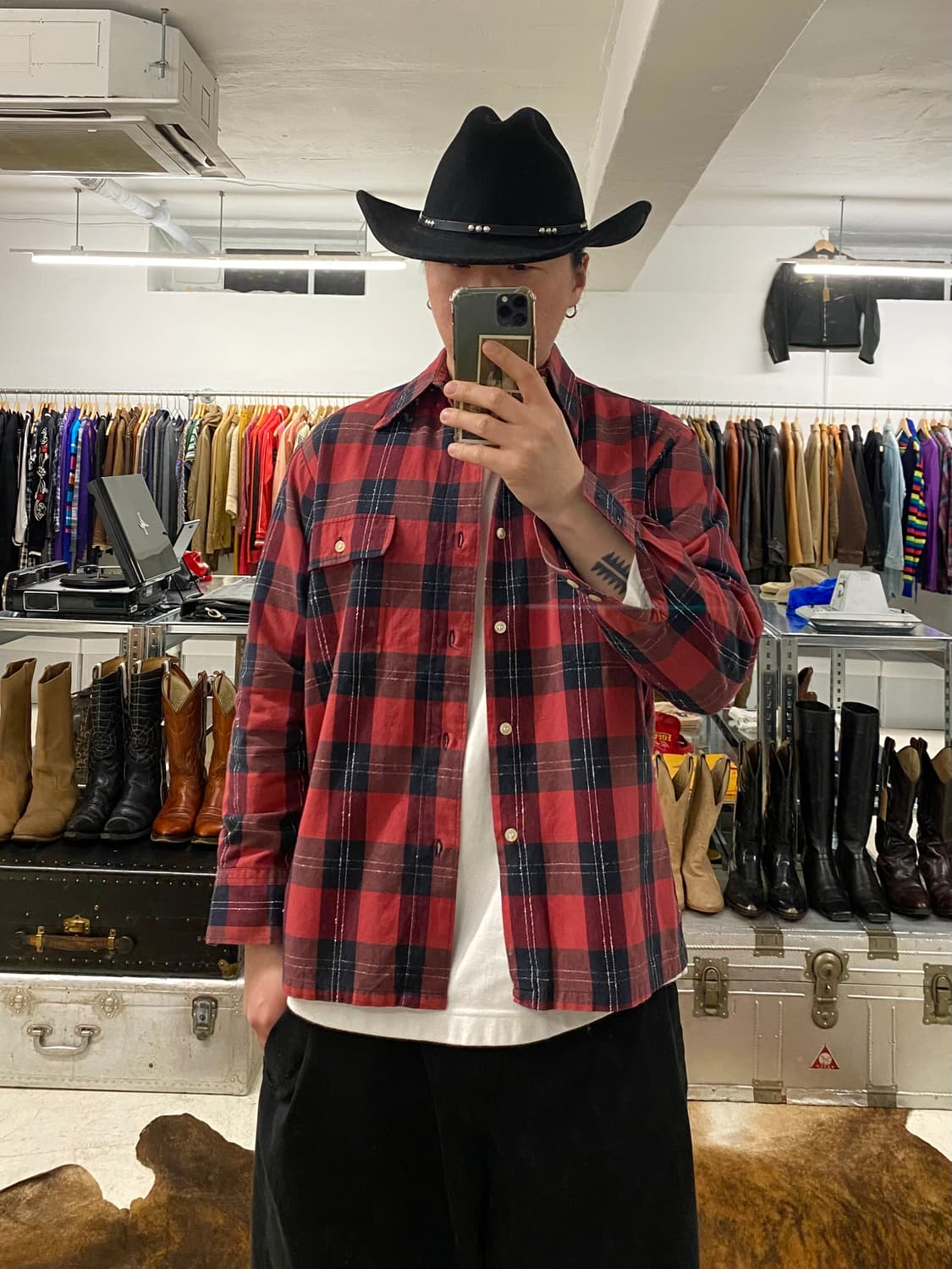 CREAM SODA check shirts 상품이미지1