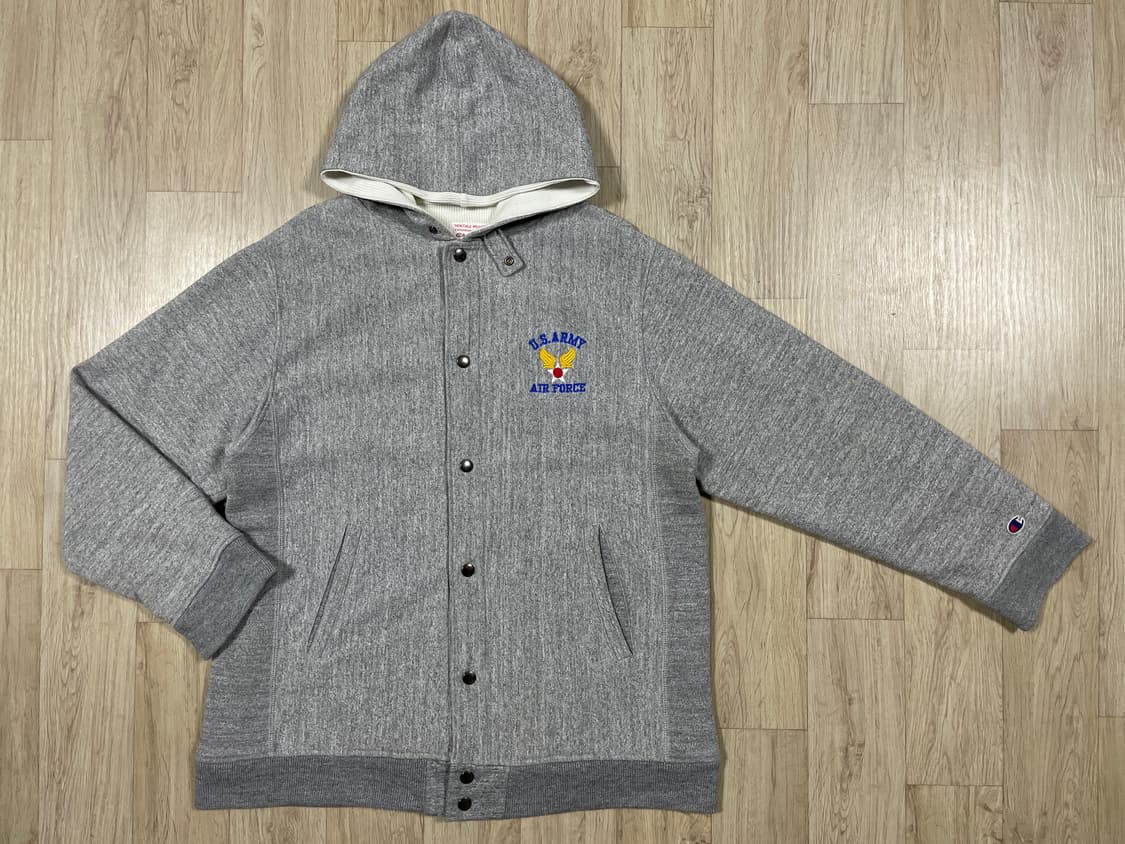 100~105) 90's 챔피온 미군 리버스위브 후드자켓 상품이미지2